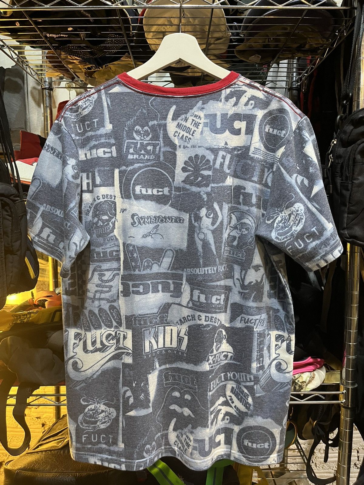 FUCT Fuct Skateboards Sk8 Tee Mega Print Size US L / EU 52-54 / 3 - 2 Thumbnail