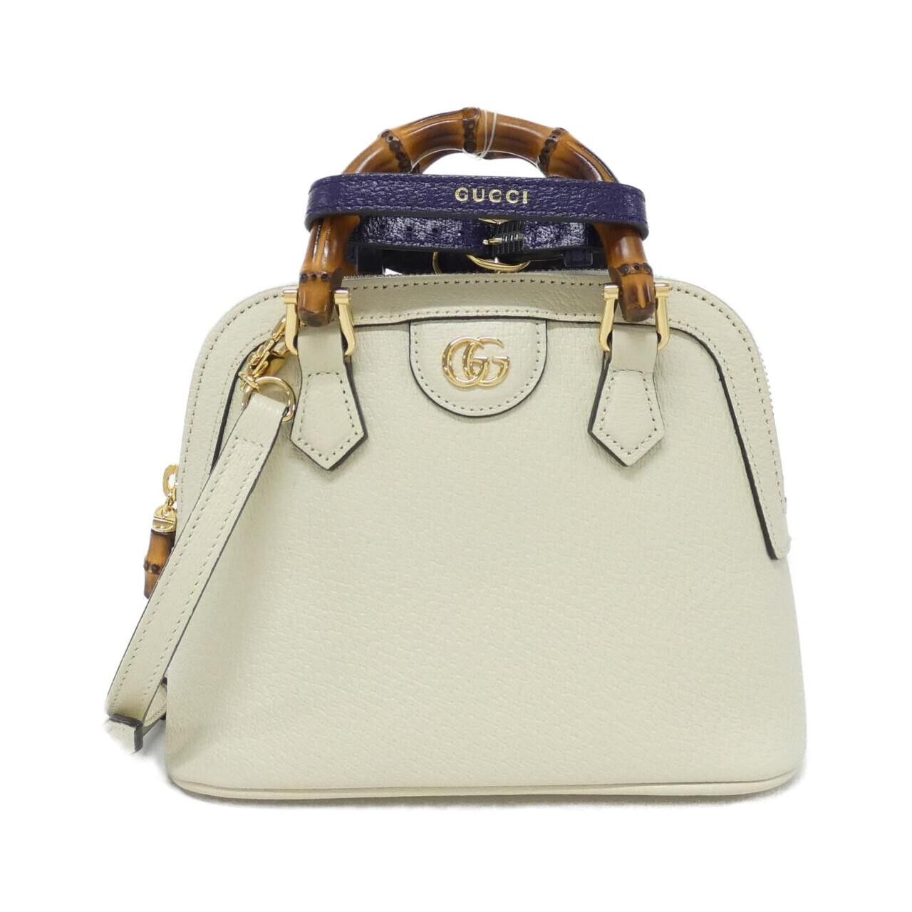 Gucci Gucci Gucci DIANA Leather Bag Leather Crossbody Bag 715775 DJ24G DUTY FREE for USA Size ONE SIZE - 1 Thumbnail