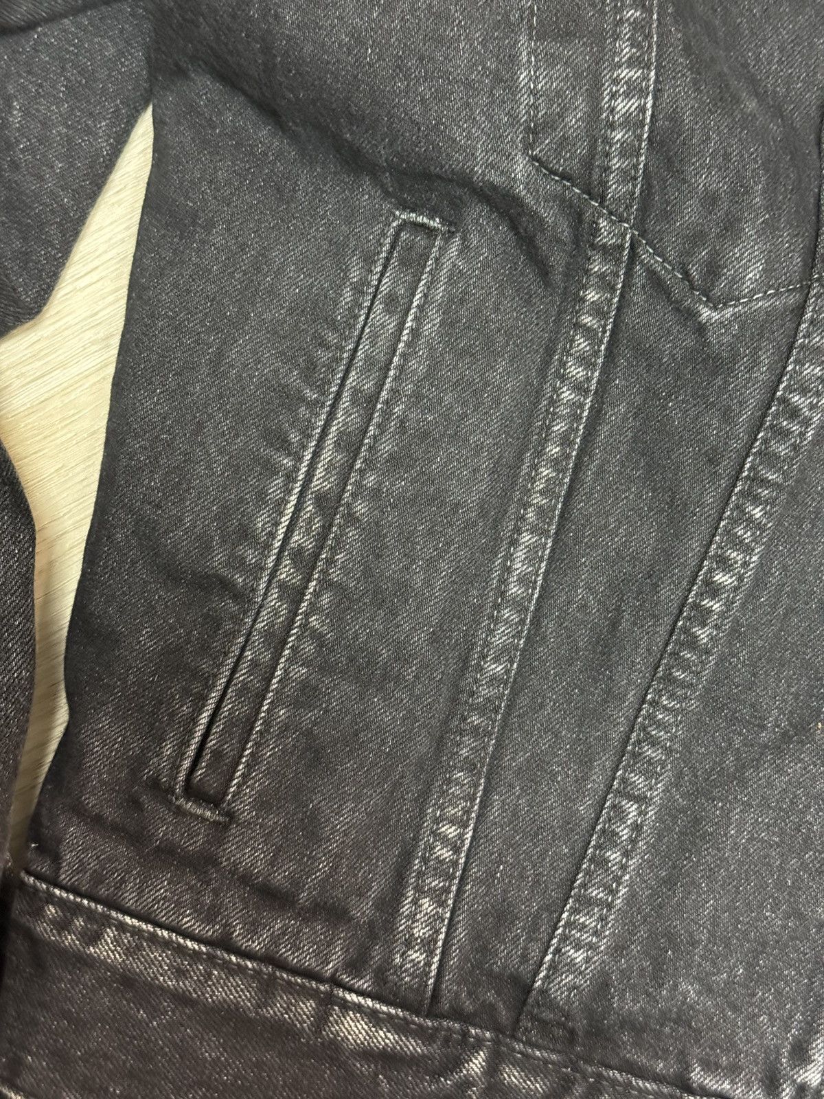 Seekings Seekings Washed Black Denim Jacket — First Season — Like New Size US M / EU 48-50 / 2 - 5 Thumbnail