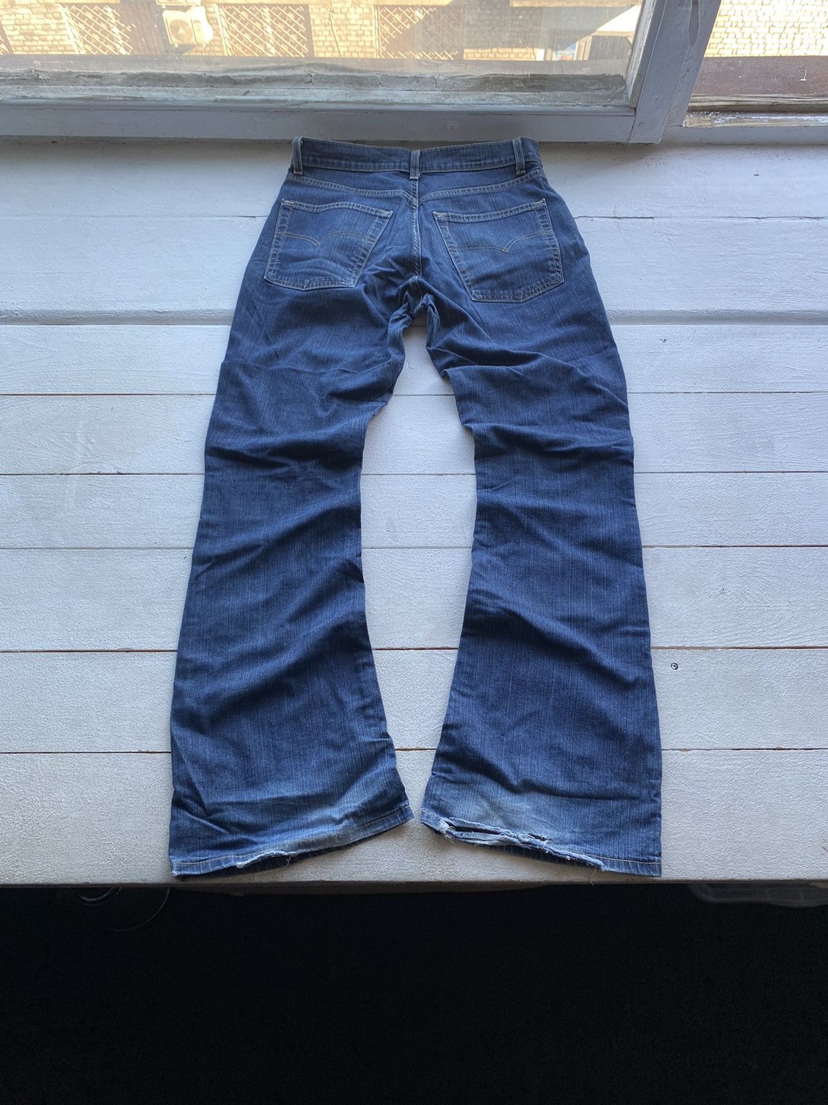 Levi's 🔥Flared Bell Bootcut Levis Cowboy Western Jeans Women rare Size 32" / US 10 / IT 46 - 12 Thumbnail