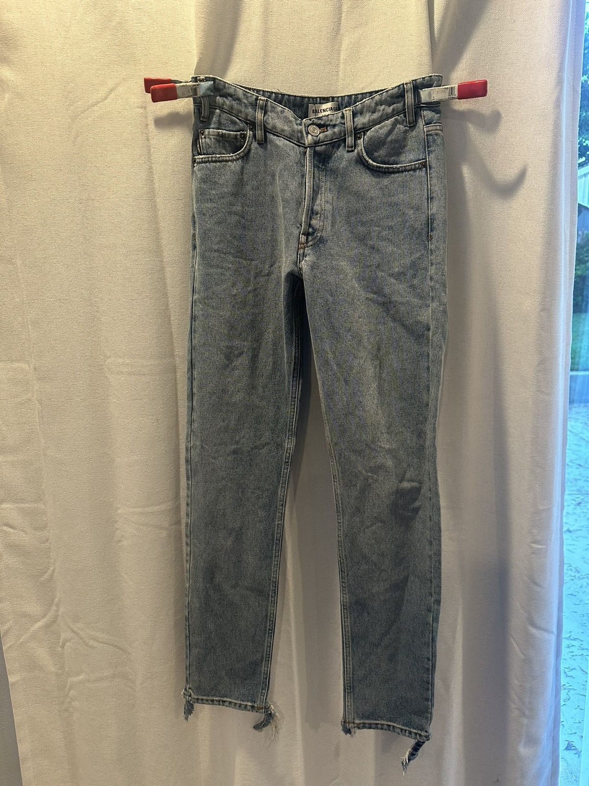 Balenciaga Balenciaga Light Wash jeans Size US 27 - 1 Thumbnail