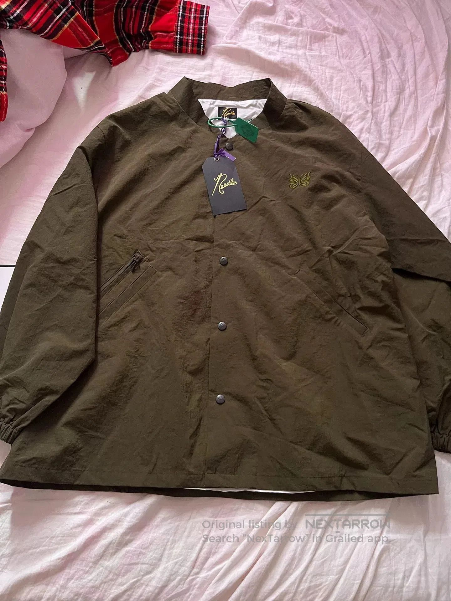 Needles Needles Nylon Butterfly Logo Jacket Men. Size US M / EU 48-50 / 2 - 1 Thumbnail
