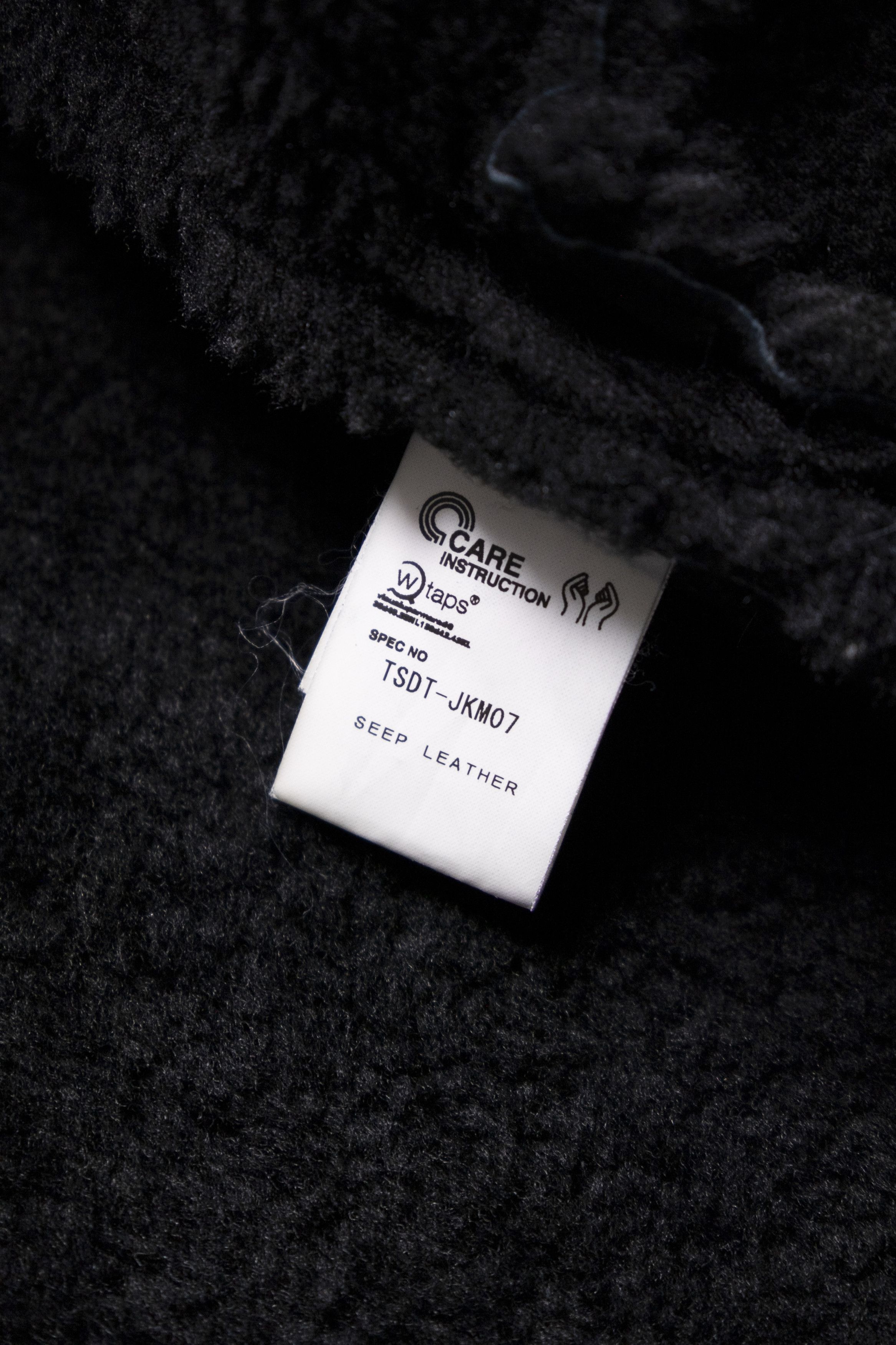 Wtaps Black Shearling Mouton Jacket Size US M / EU 48-50 / 2 - 6 Thumbnail