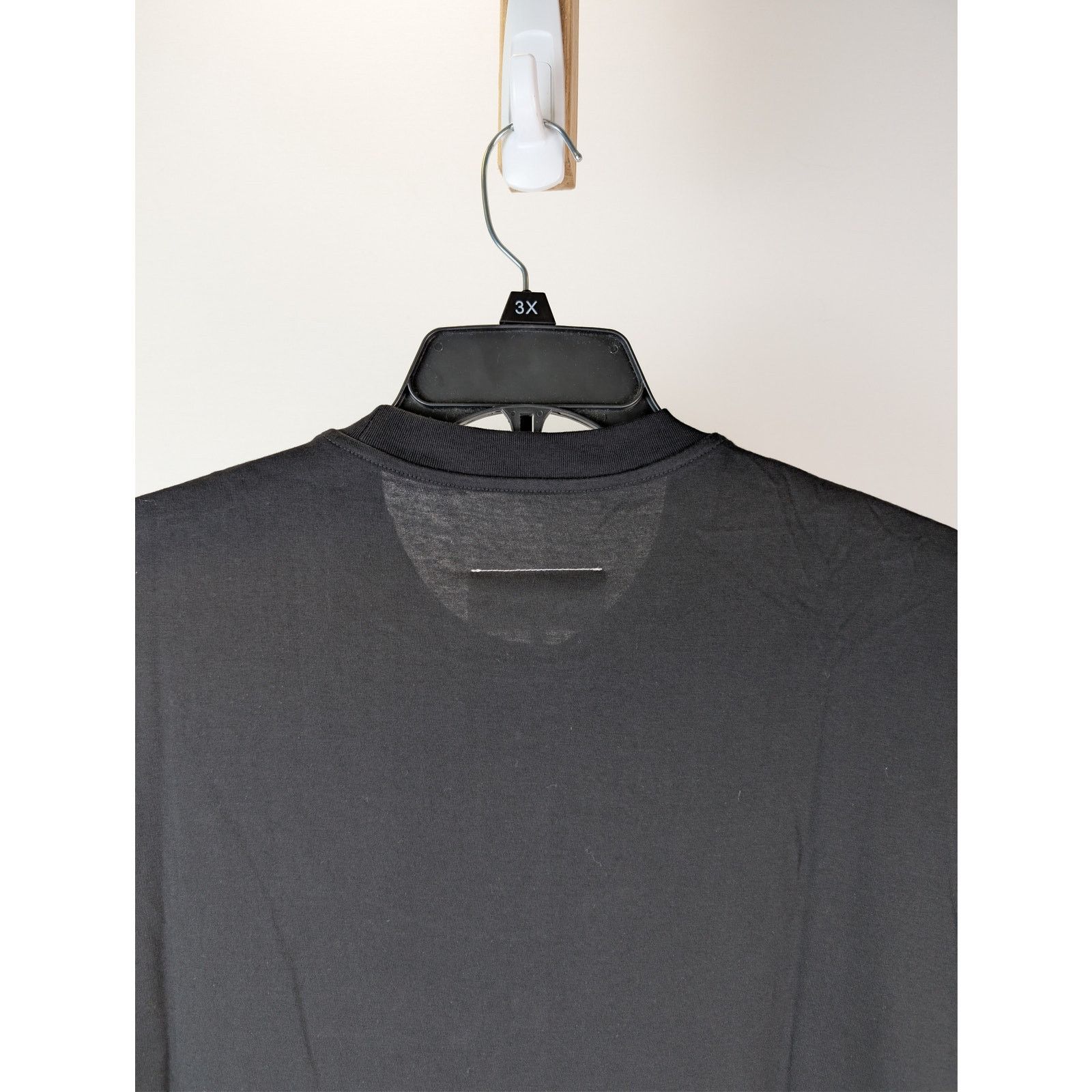 Maison Margiela o1rshd1 striped button-up t-shirt in Black Size US M / EU 48-50 / 2 - 16 Thumbnail
