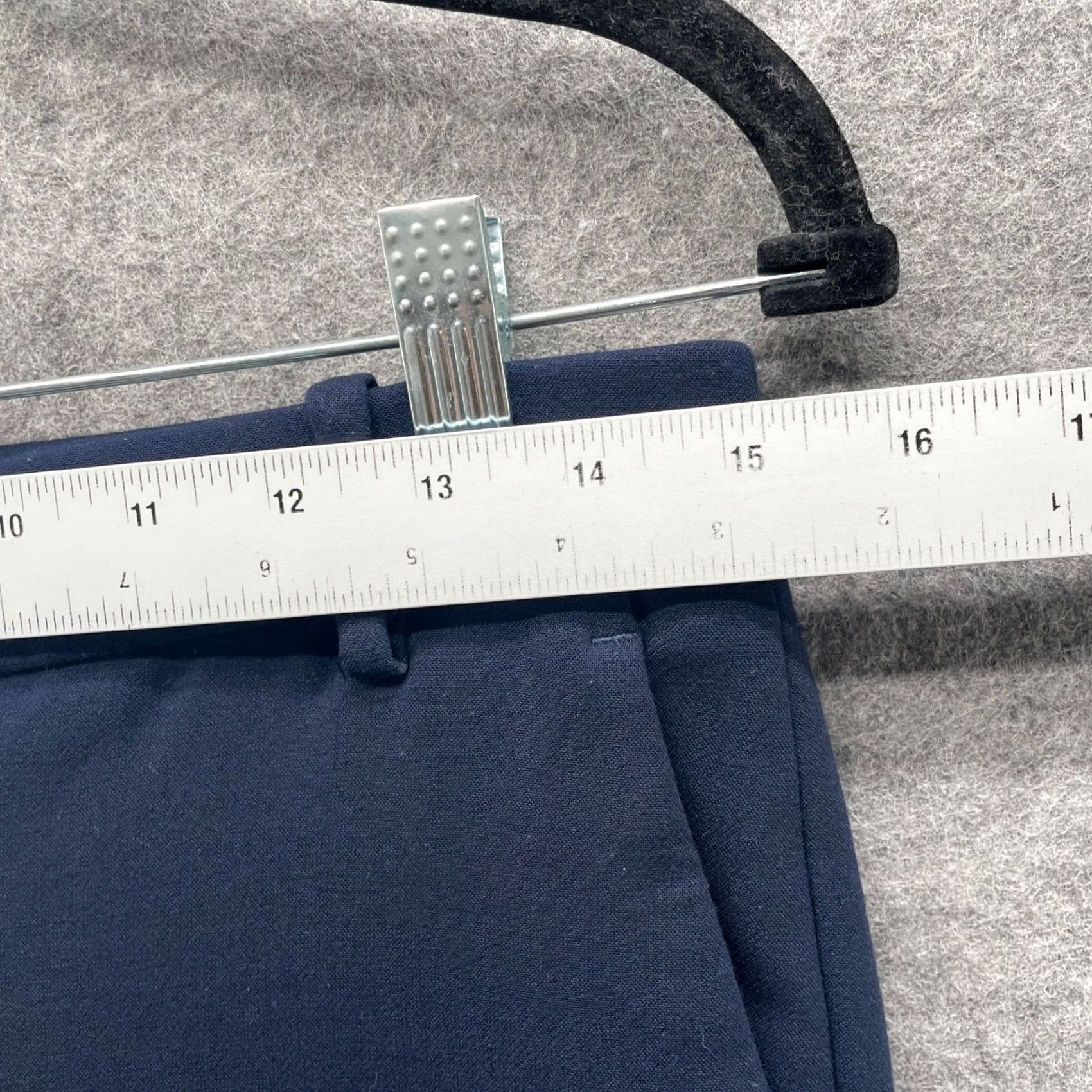 J.Crew J.Crew 365 High Rise Cameron Dress Pants Womens 6 Navy Blue Slim Leg Stretch Tapered Leg Flat Front Pockets Size 28" / US 6 / IT 42 - 5 Thumbnail