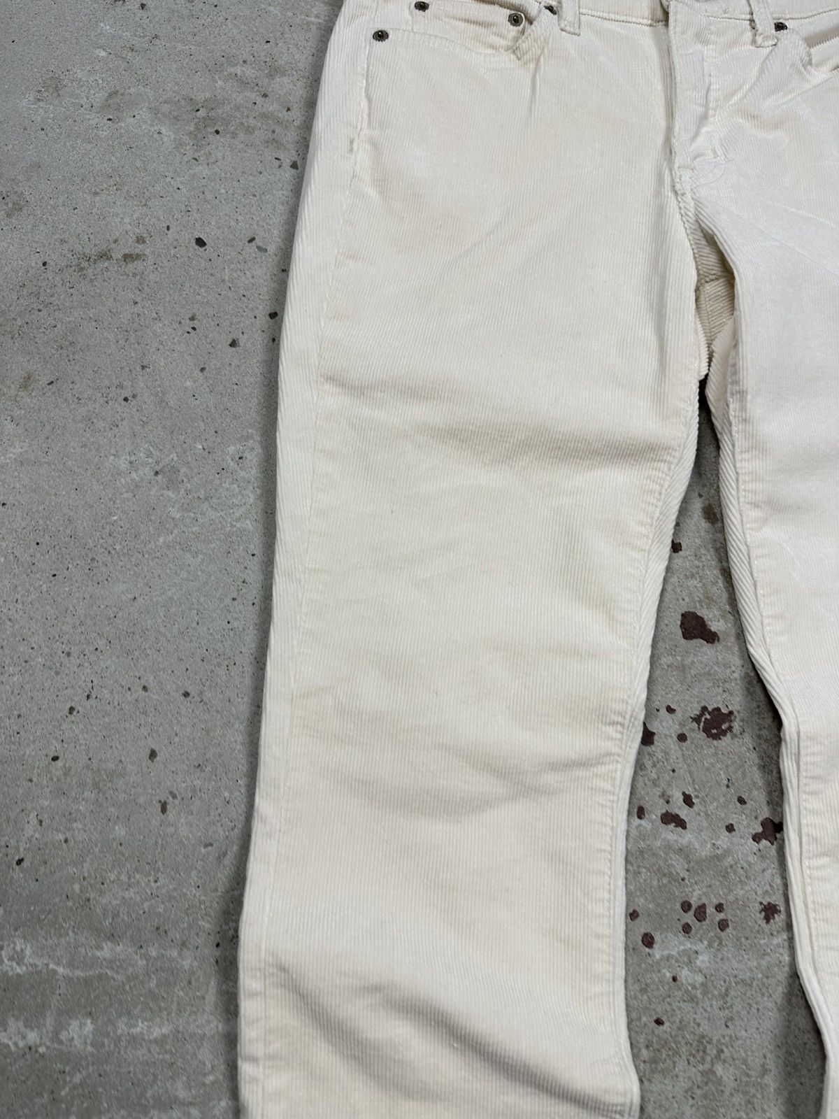 Lauren Ralph Lauren Lauren Ralph Lauren Cream Corduroy Pants Size 30" / US 8 / IT 44 - 5 Thumbnail