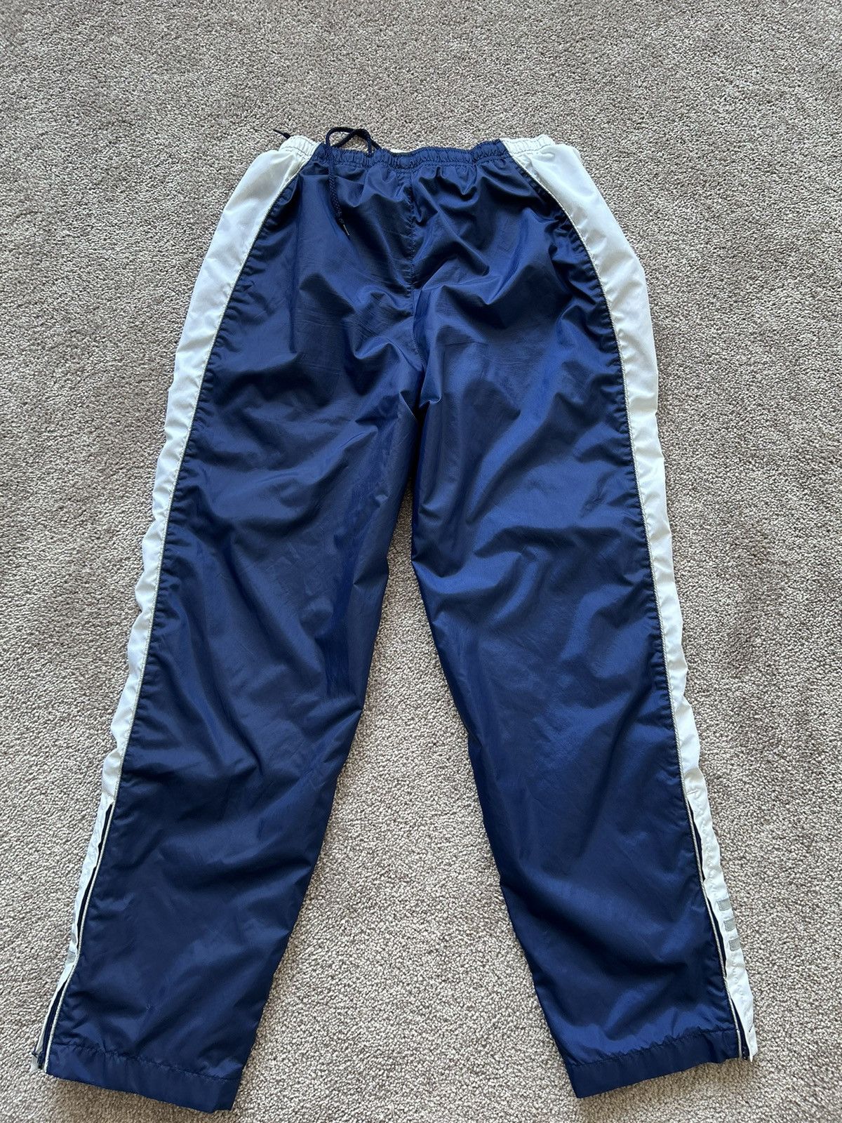 Adidas × Vintage Vintage 2000s Blue Adidas Track Pants Size US 31 - 4 Thumbnail