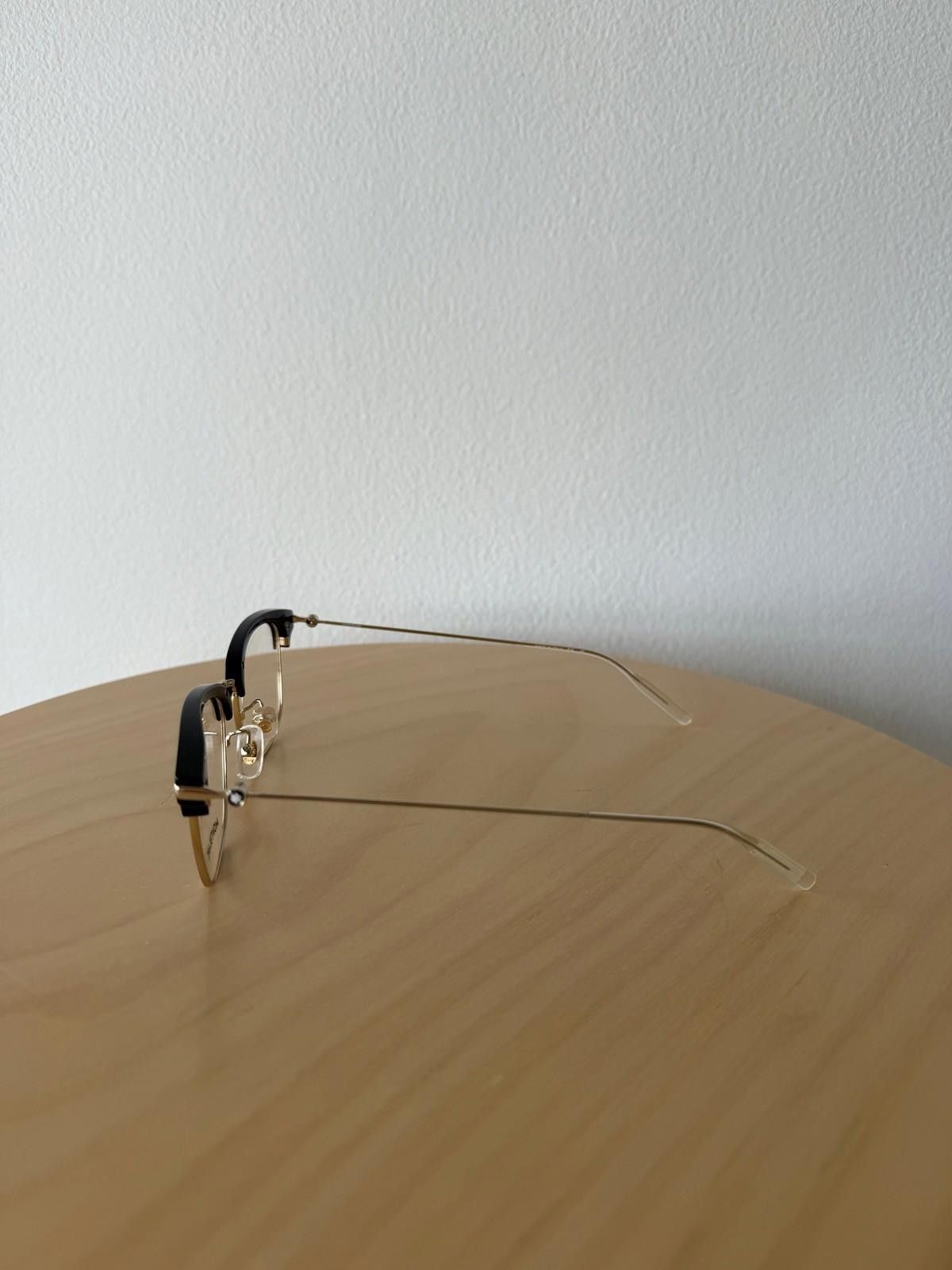 Montblanc New montblanc optical glasses frames eyeglasses MB0141OK 002 Size ONE SIZE - 4 Thumbnail