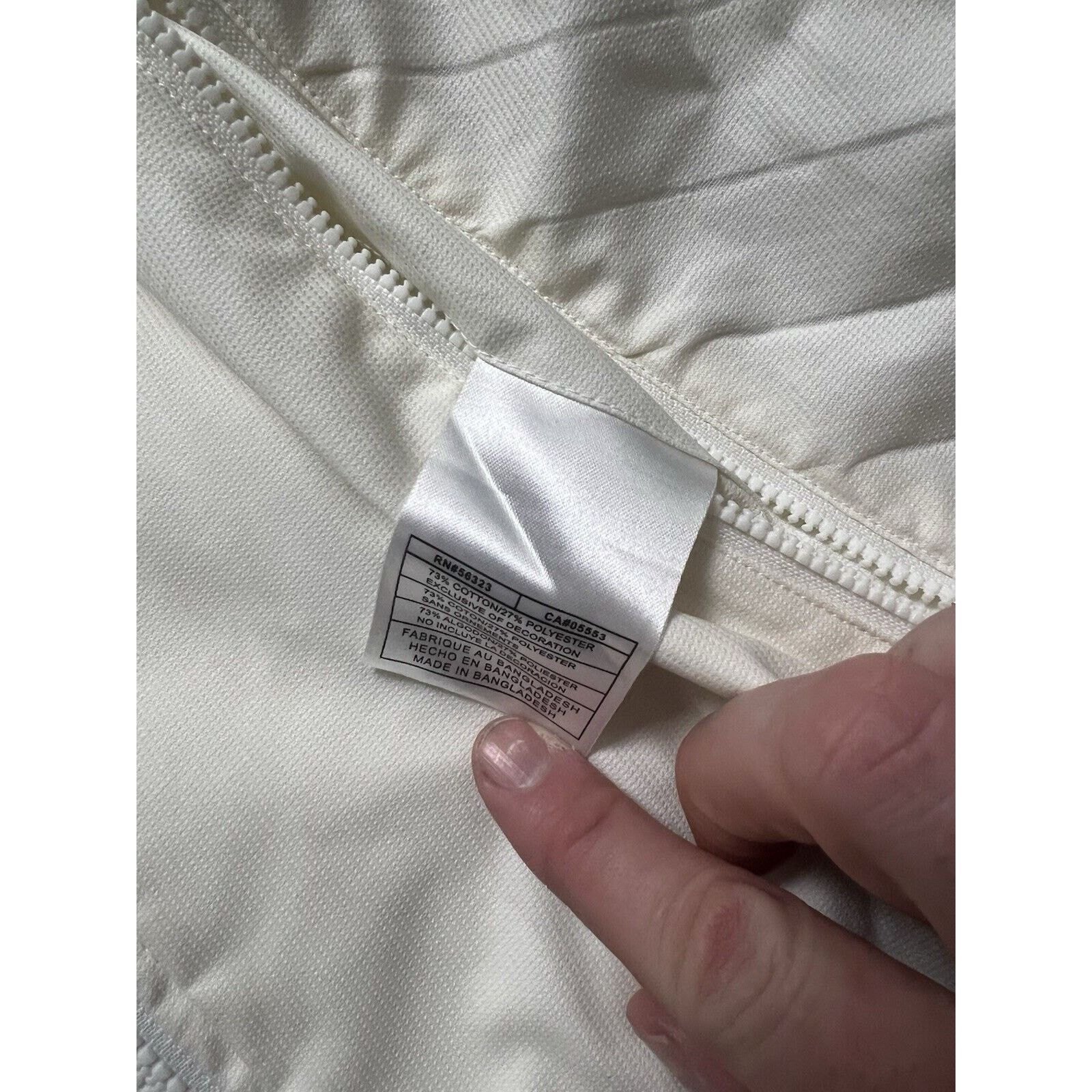 Nike Nike White Fishtail Parka Cotton Women’s M 237105-105 Size M / US 6-8 / IT 42-44 - 9 Thumbnail