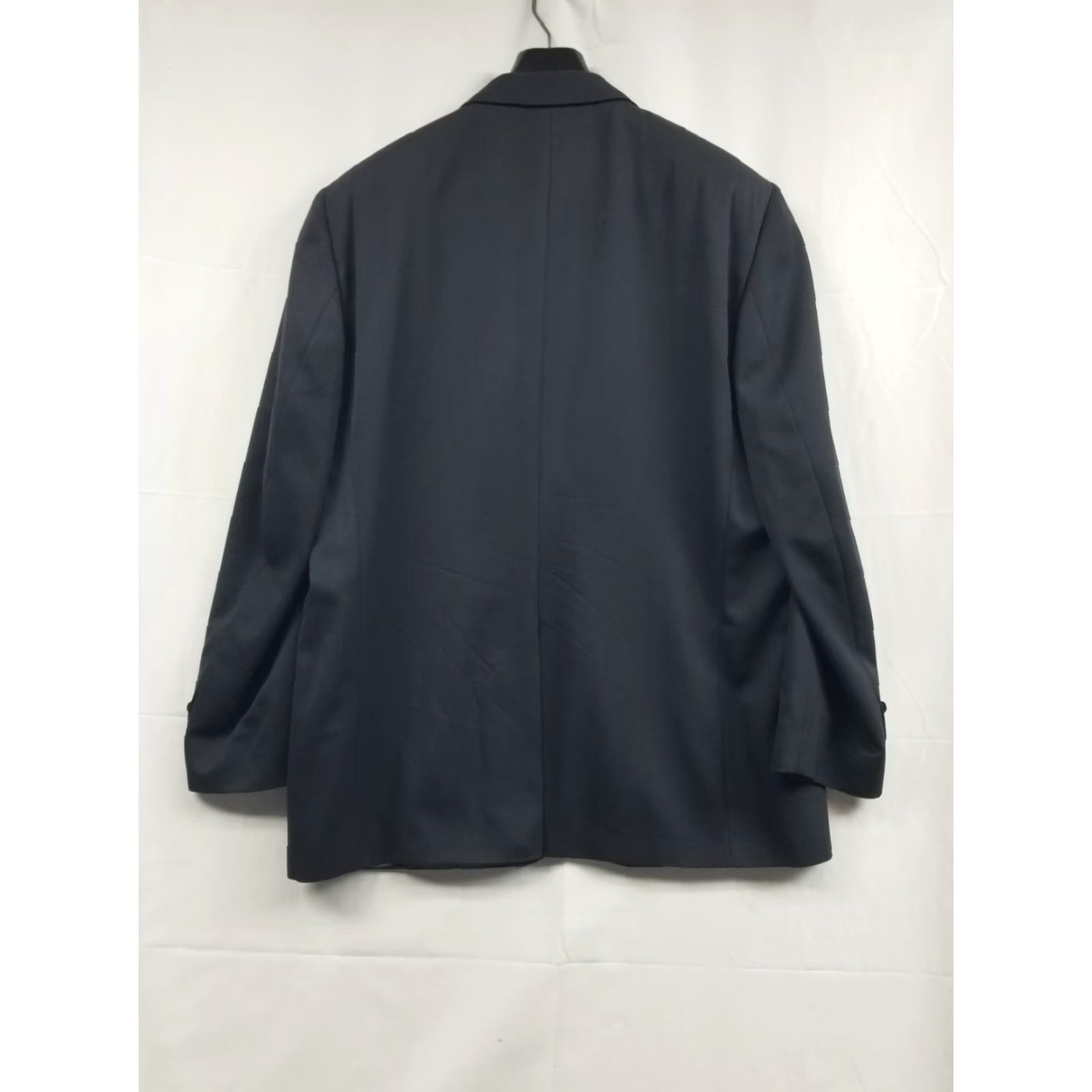 Vintage Barneys New York Blazer Mens Size 46 R Blue 100% Wool Sport Coat Jacket Size 46R - 2 Thumbnail