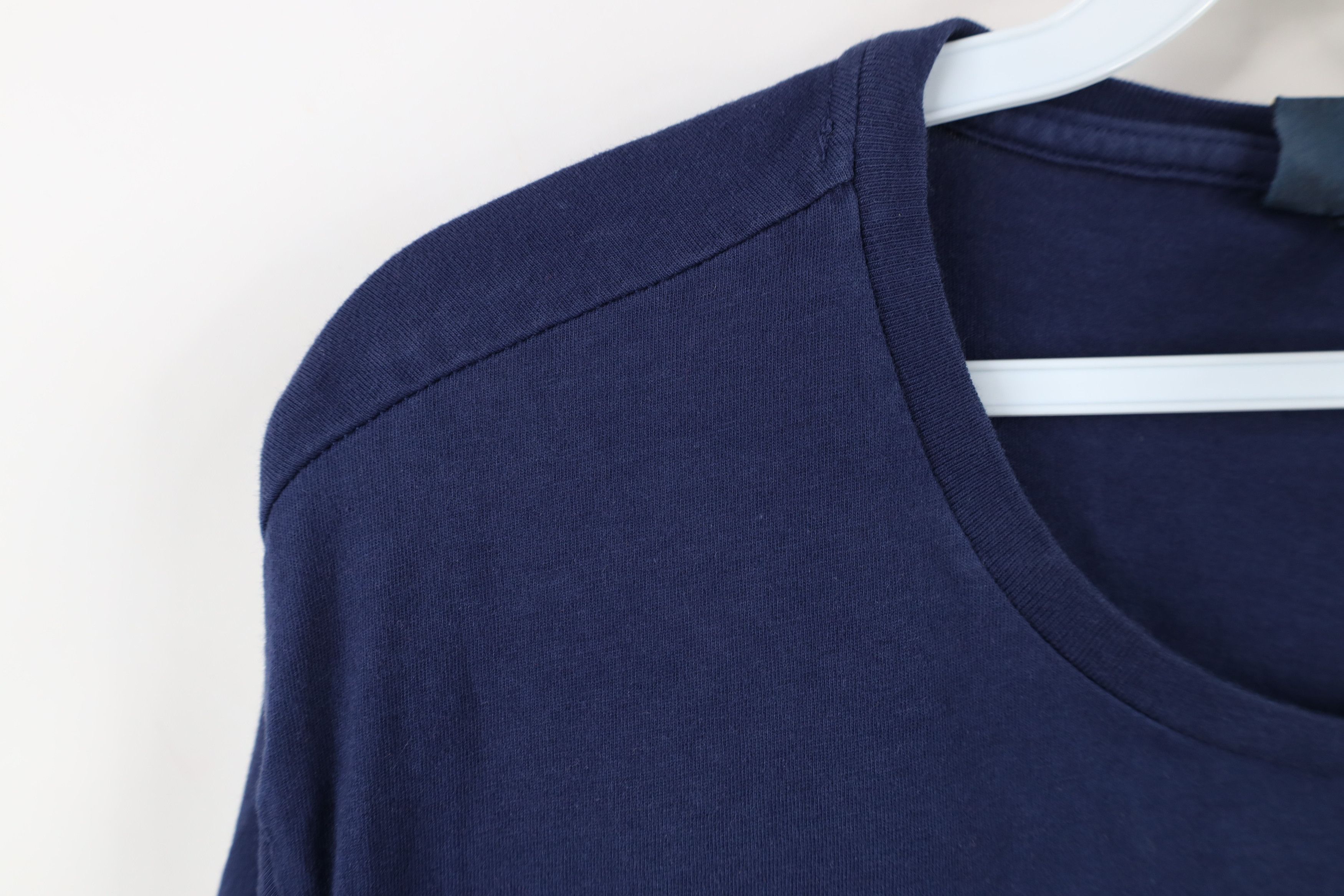 Ralph Lauren × Vintage Vintage 90s Ralph Lauren Boat Anchor Marine T-Shirt Blue Size US XL / EU 56 / 4 - 6 Thumbnail