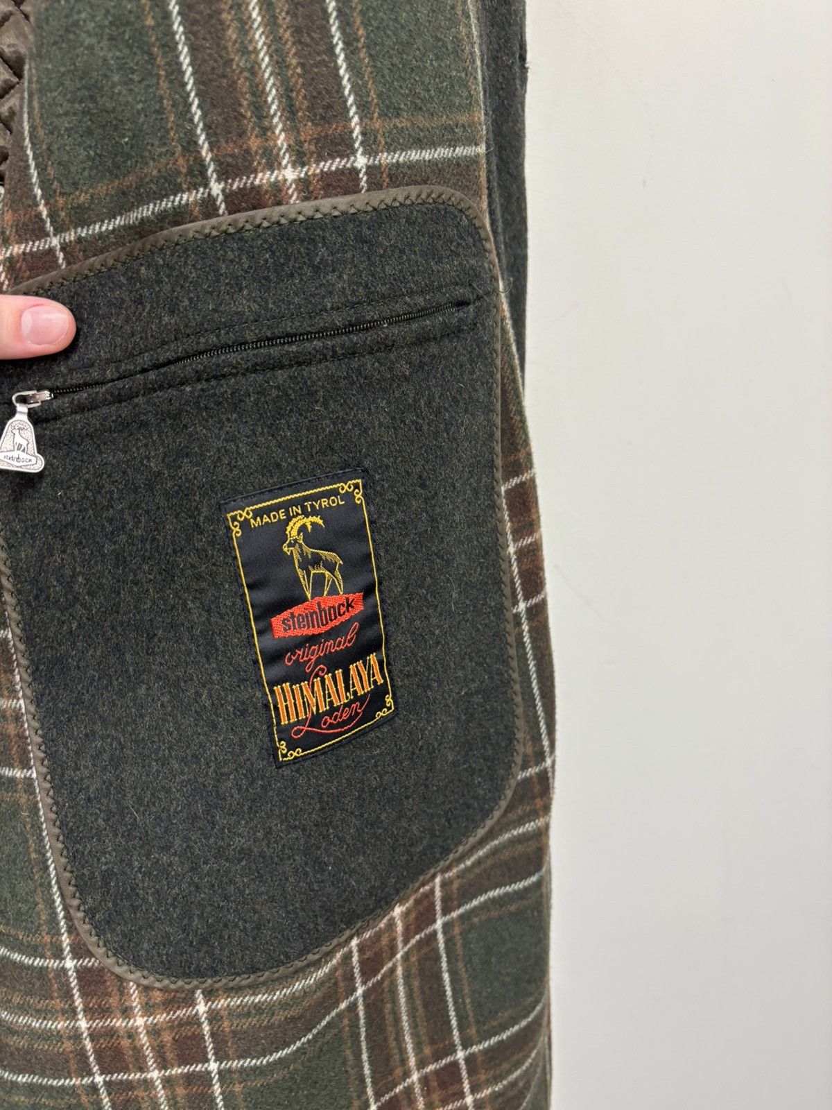 Other Vintage Steinbock Himalaya Forest Green Men’s Wool Overcoat Size US L / EU 52-54 / 3 - 14 Thumbnail