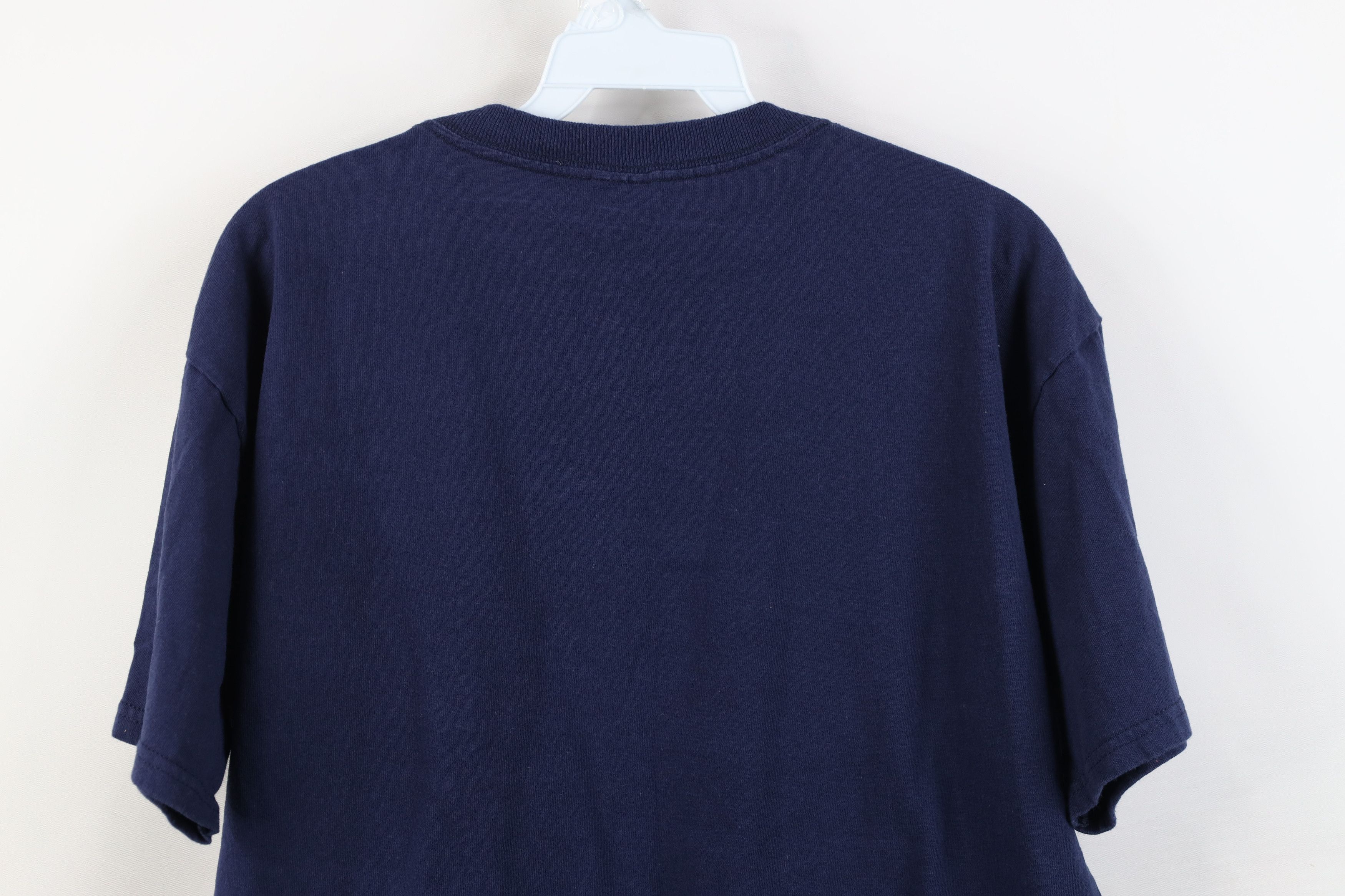 Vintage Vintage 90s Y2K CSI Las Vegas Short Sleeve T-Shirt Navy Blue Size US M / EU 48-50 / 2 - 13 Thumbnail