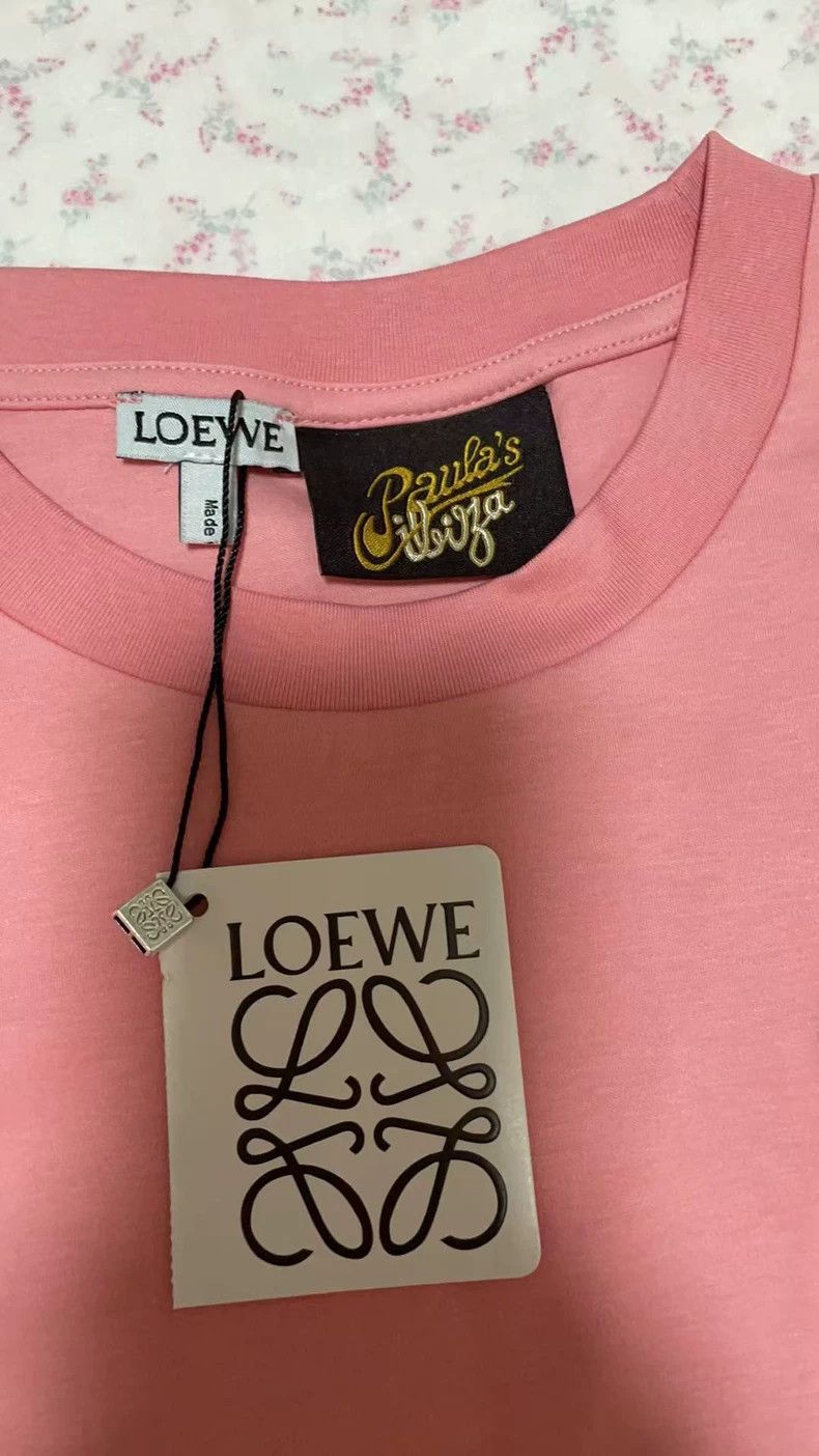 Loewe LOEWE Pink women's short-sleeved T-shirt Size M / US 6-8 / IT 42-44 - 5 Thumbnail