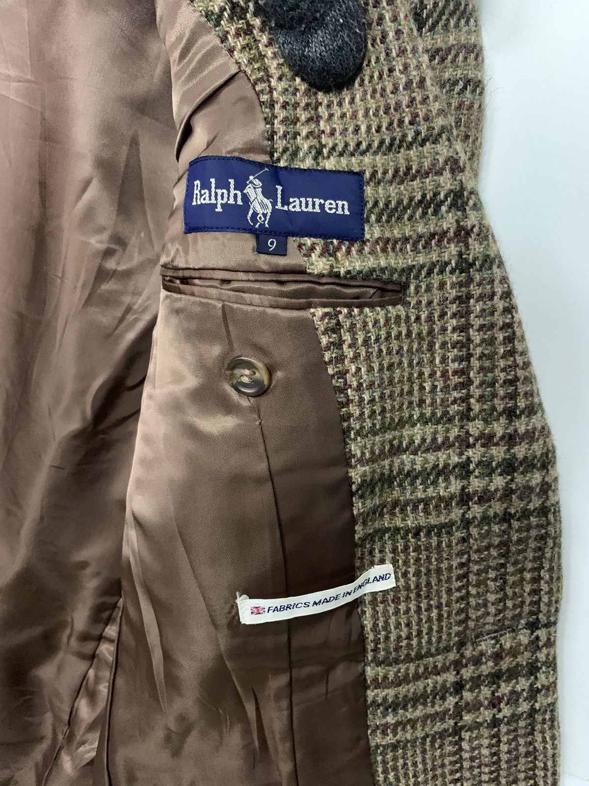 Polo Ralph Lauren × Ralph Lauren × Vintage Ralph Lauren Wool Blazer Button Ups Size S / US 4 / IT 40 - 5 Thumbnail