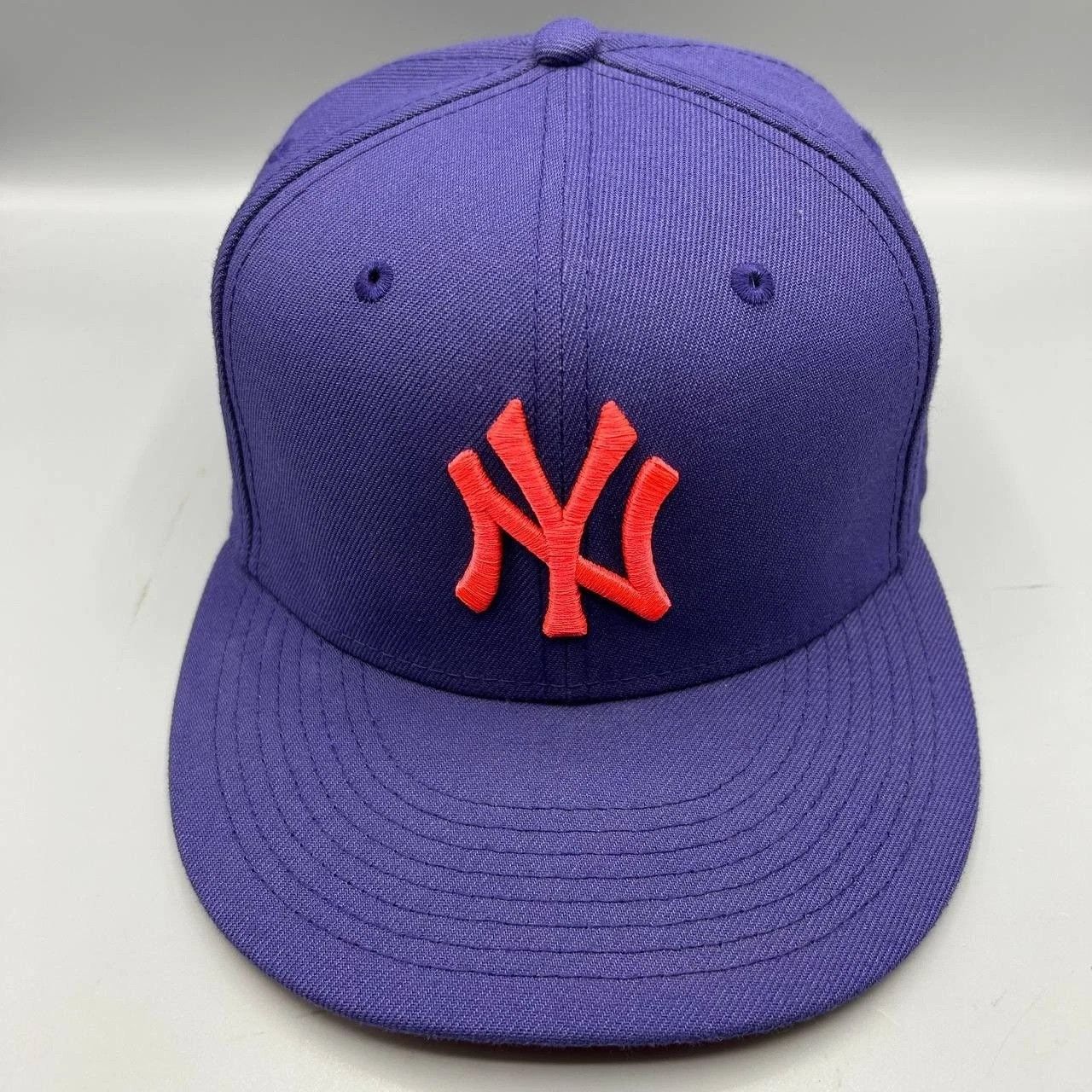 New Era New York Yankees Hat Men 7 3/8 59Fifty New Era MLB Fitted Size ONE SIZE - 1 Thumbnail