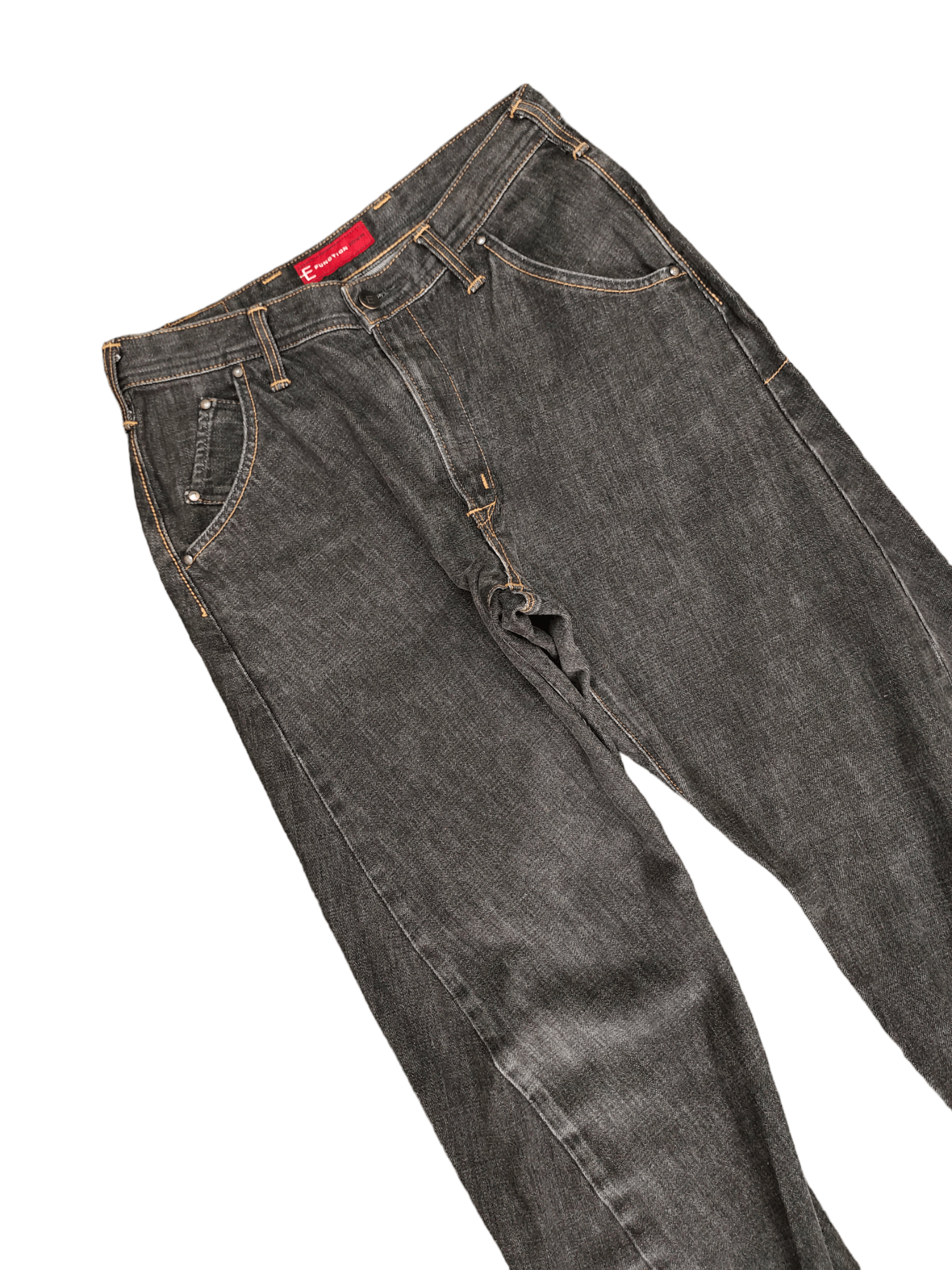 Kapital Vintage 2000 Edwin E Function Spiral Cut Denim Jeans Size US 31 - 6 Thumbnail