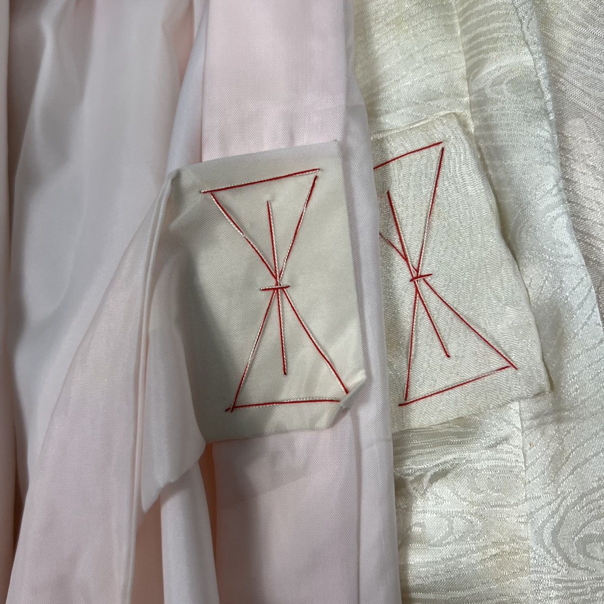 Japanese Brand Traditional Japan Kimono Embroidered Phoenix Logo #4190-C190 Size ONE SIZE - 22 Thumbnail