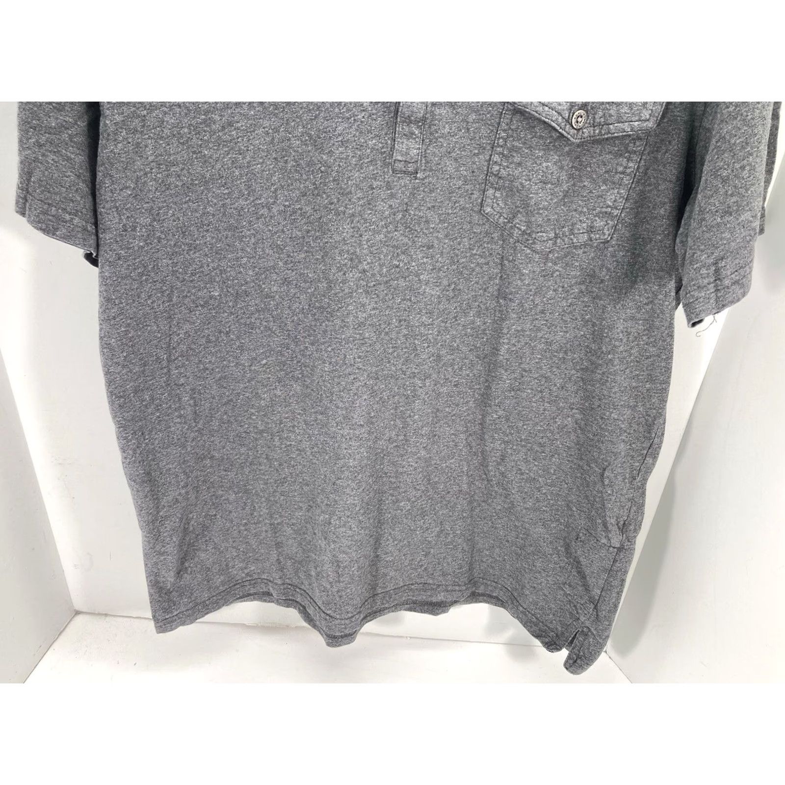 Vintage Kuhl Polo Shirt Men M Gray Short Sleeve Button Pocket Pullover Collared 24 Inch Chest 27 Inch Shoulders to Waist Size US M / EU 48-50 / 2 - 3 Thumbnail