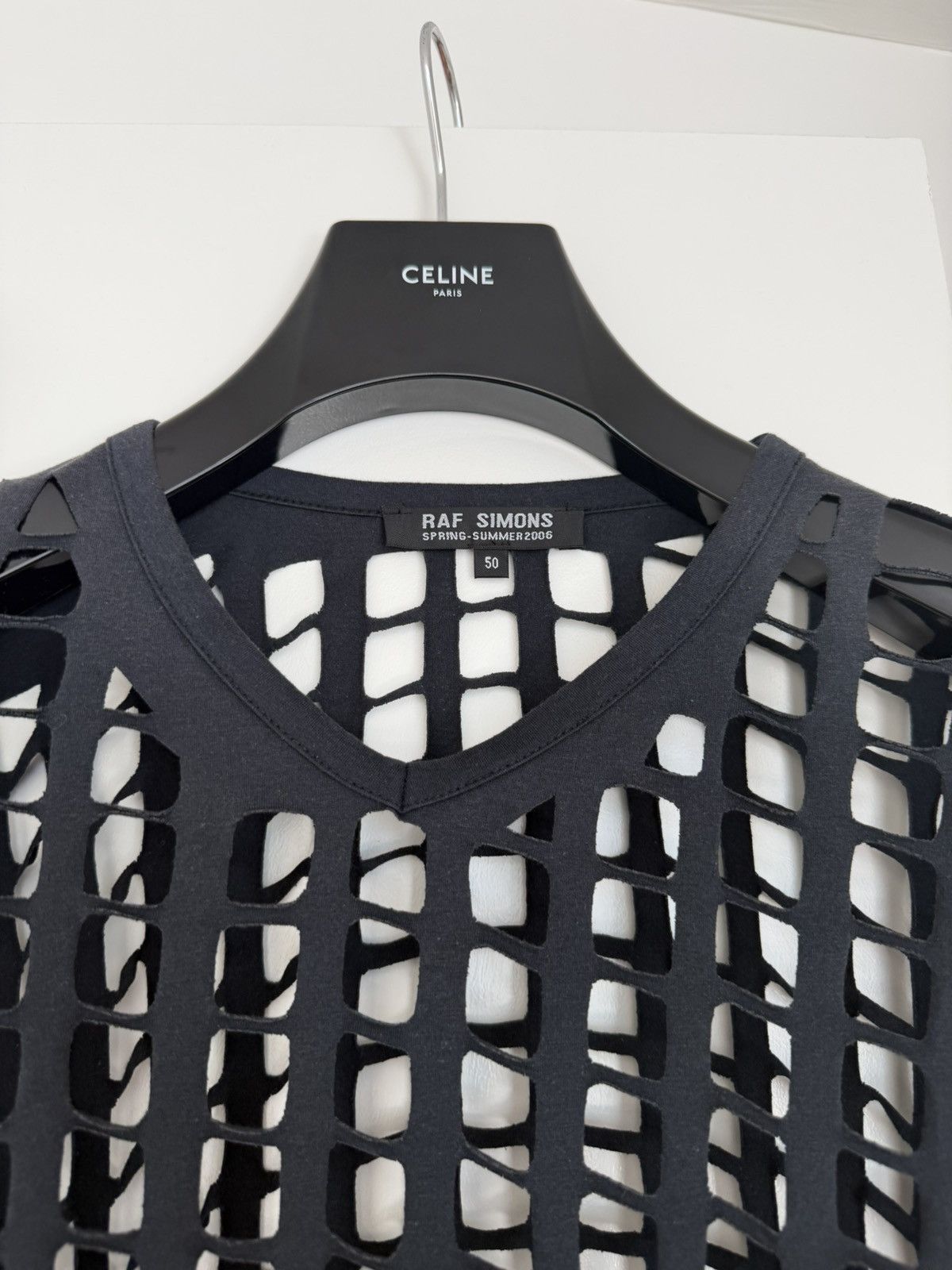 Raf Simons Raf Simons SS06 Icarus Surgit Oversized Laser Cut Shirt Size US L / EU 52-54 / 3 - 2 Thumbnail