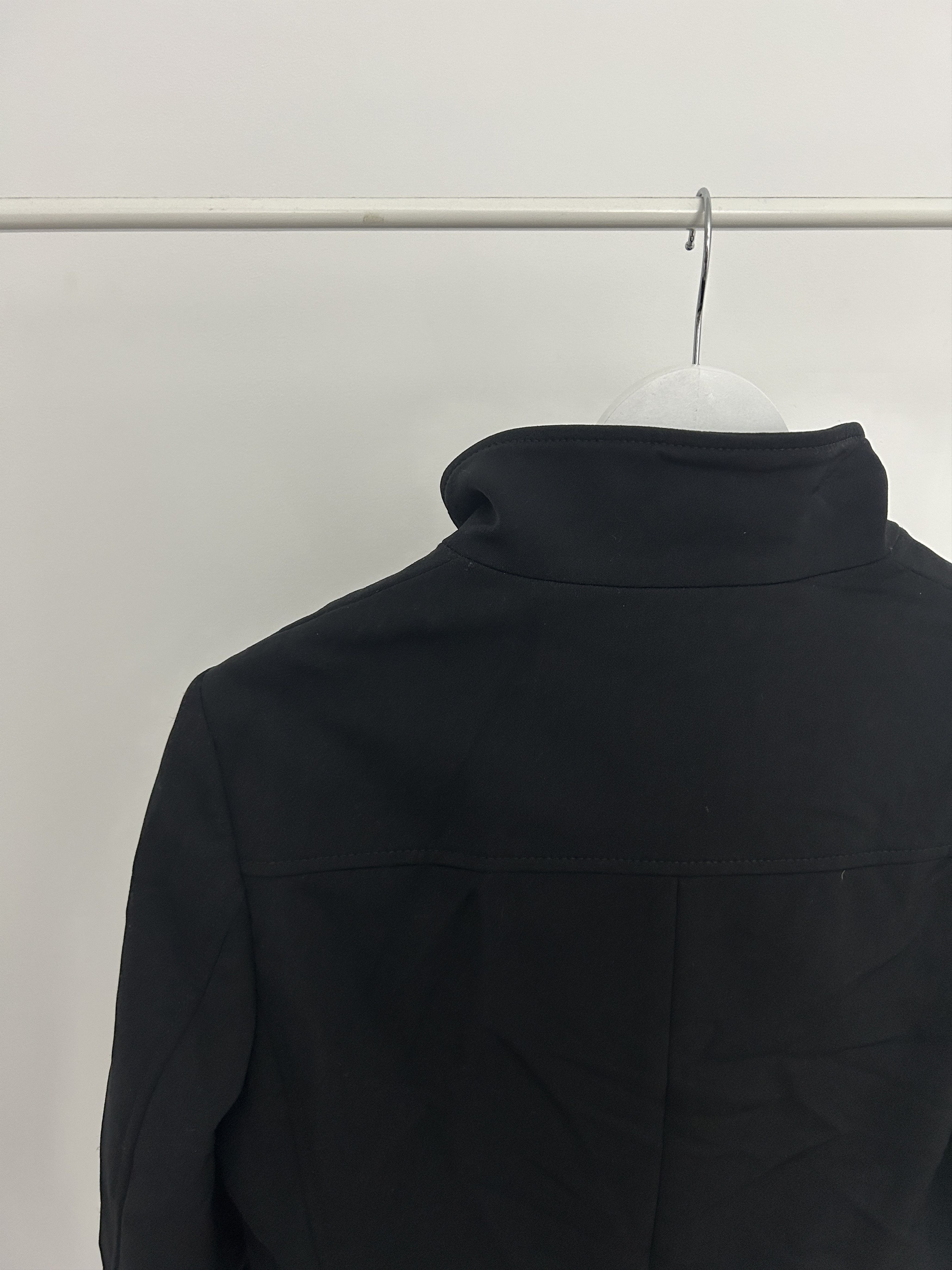 Prada Archive y2k Prada sport black tab nylon hooded light jacket Size L / US 10 / IT 46 - 9 Thumbnail