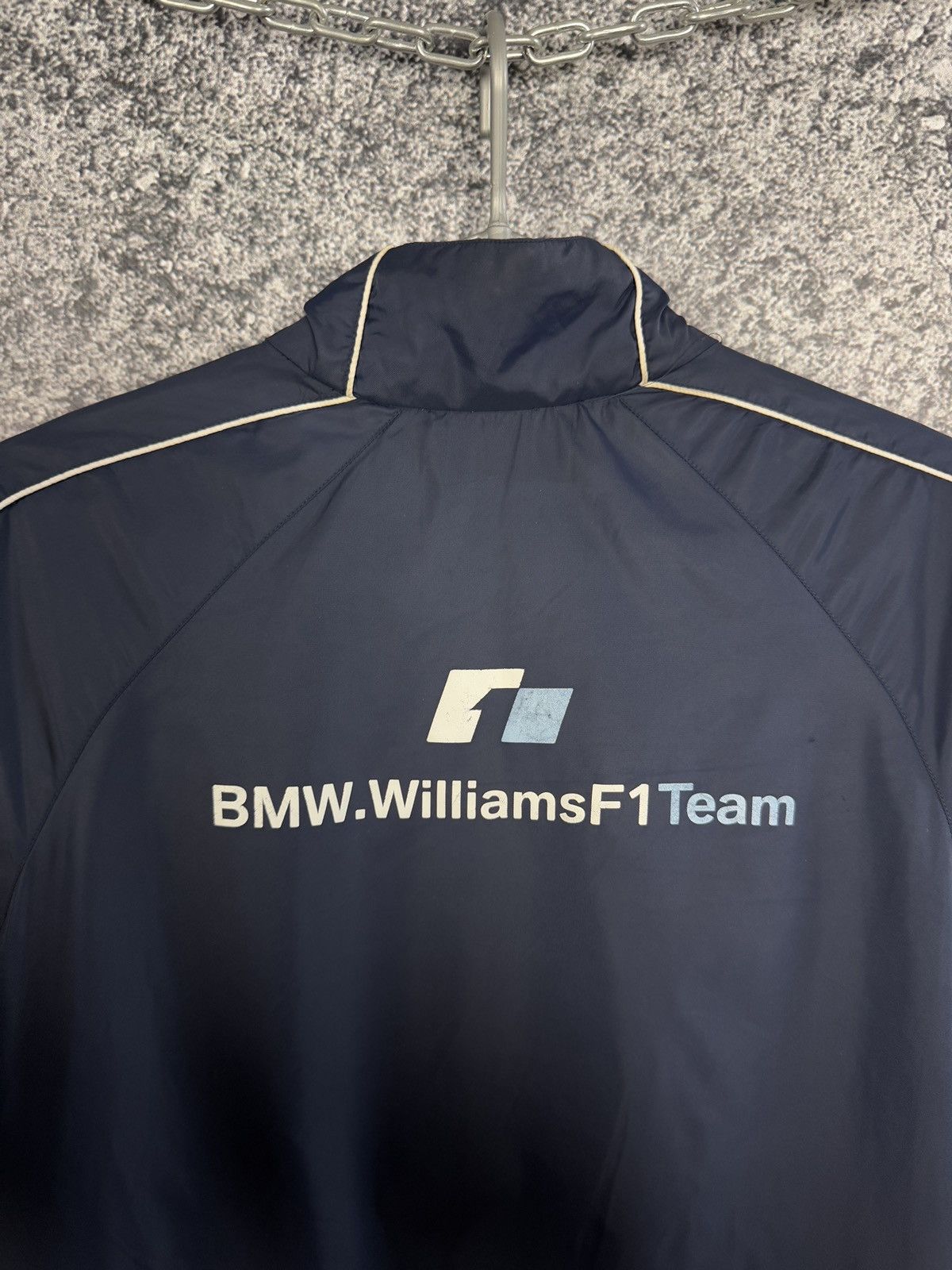 BMW BMW Williams F1 Team Nylon Racing Jacket Vintage Moto XL Size US XL / EU 56 / 4 - 18 Thumbnail
