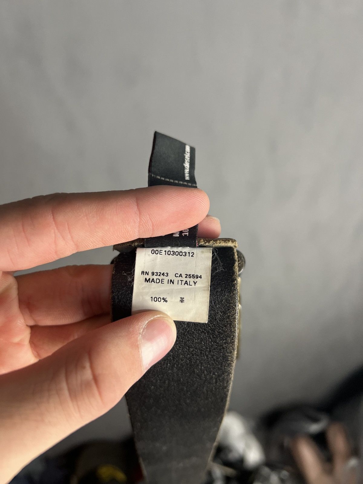 Diesel Vintage Diesel Avangarde Big Logo Belt Size ONE SIZE - 5 Thumbnail