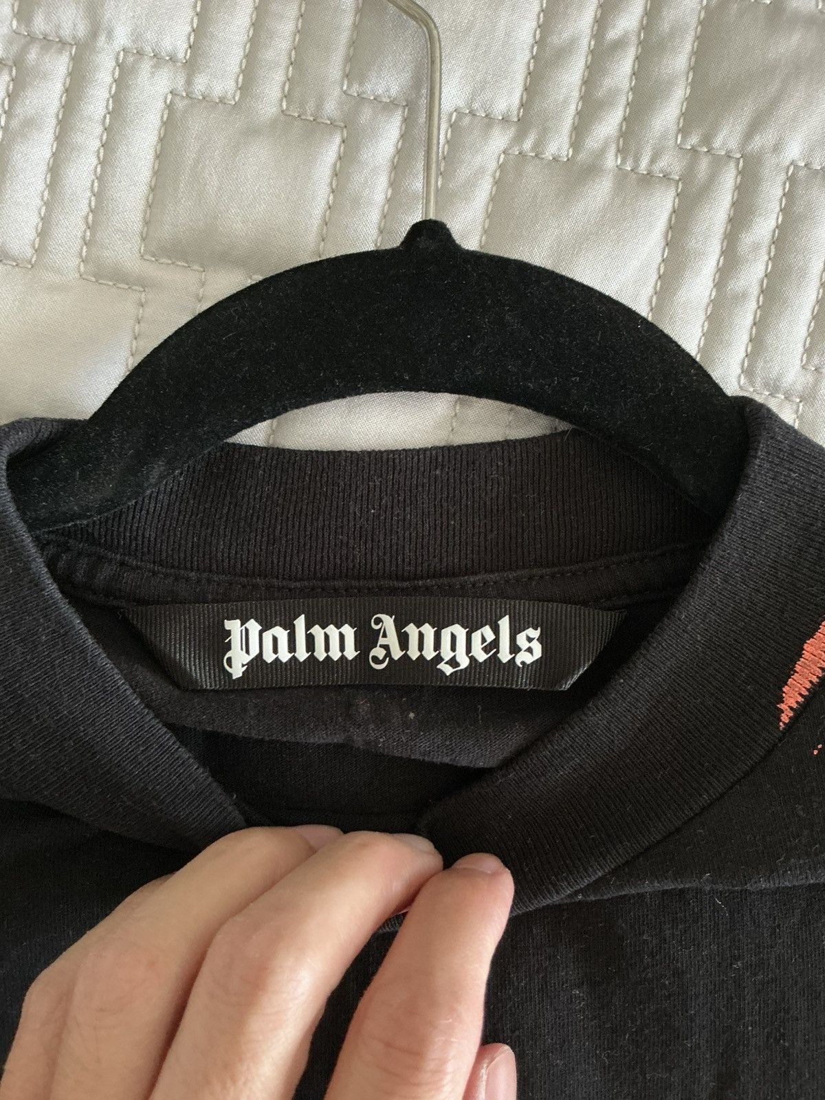Palm Angels PALM ANGELS PAINTED PALM T-SHIRT size M Size US M / EU 48-50 / 2 - 3 Thumbnail