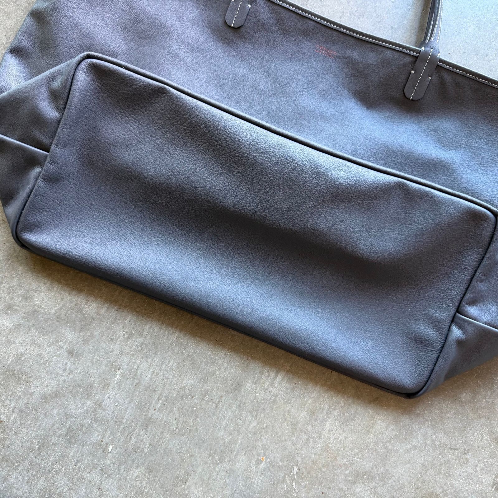 Goyard Goyard Anjou GM Calfskin And Canvas Tote Bag Size ONE SIZE - 16 Thumbnail