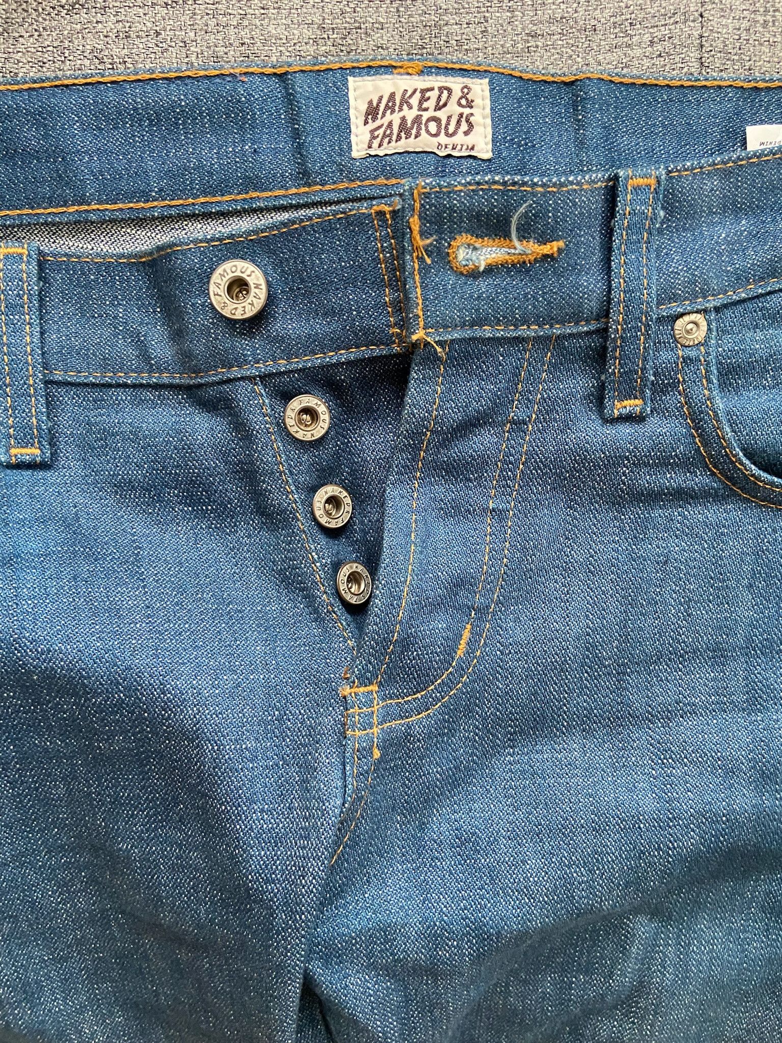 Naked & Famous Skinny Guy Royalcast Size US 30 / EU 46 - 3 Thumbnail