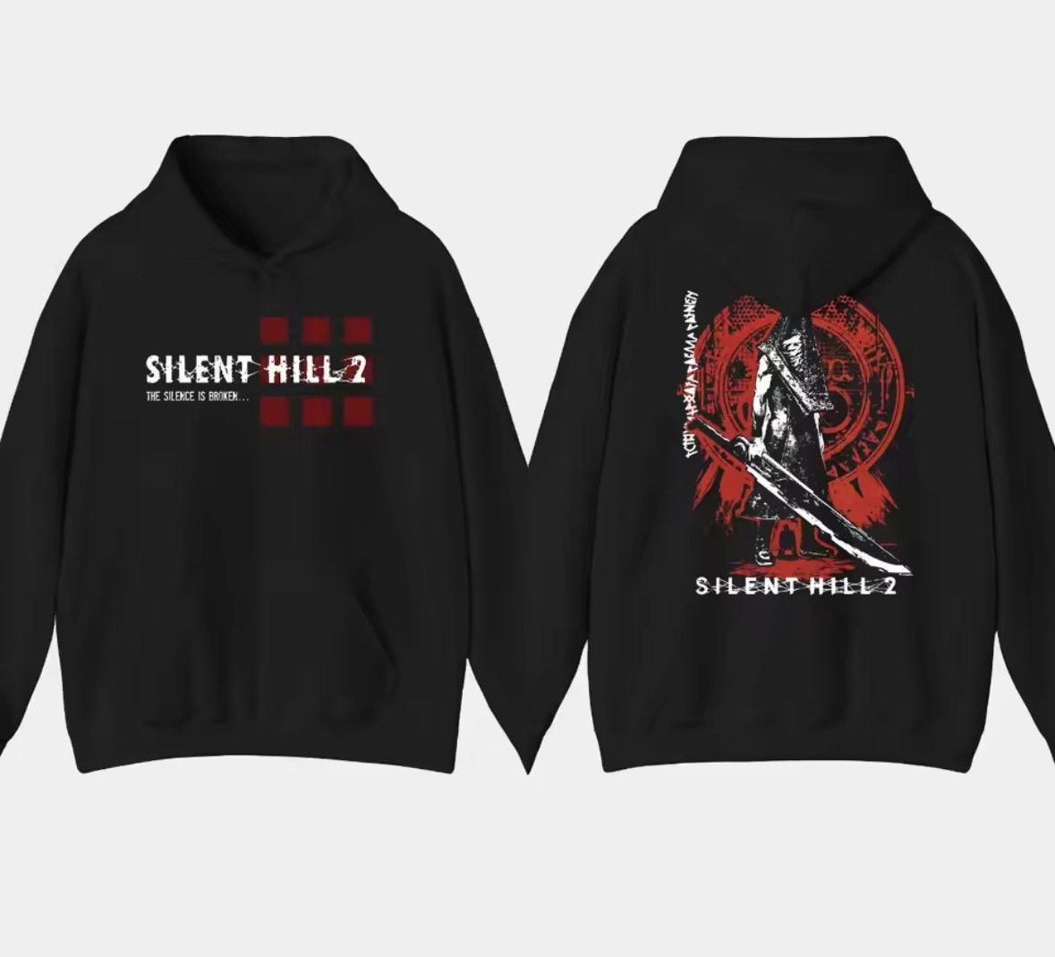 Japanese Brand Street Y2K Silent Monster Horror Game Hoodie Sweatshirt Size US S / EU 44-46 / 1 - 1 Thumbnail