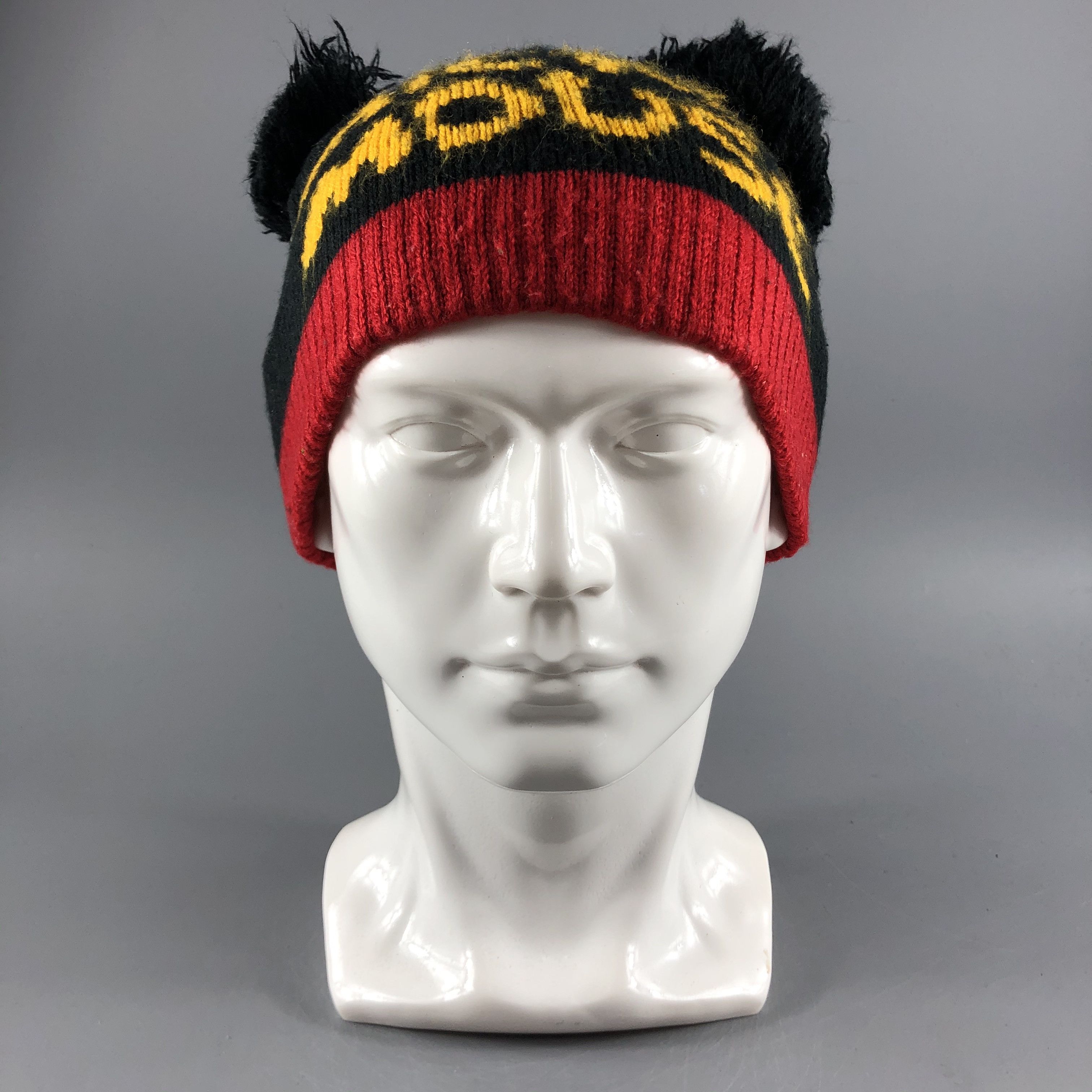 image of Disney x Vintage Mickey Mouse Hats Cartoon Beanie Knit Snow Hat Snow Cap B350, Men's