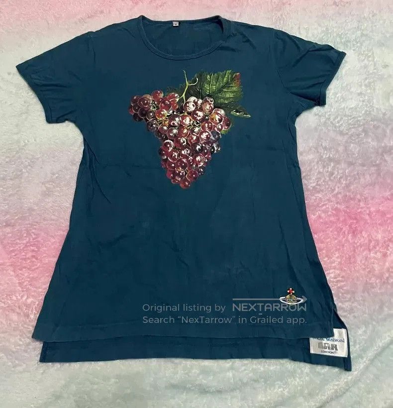 Vivienne Westwood Vintage Grape Print T.