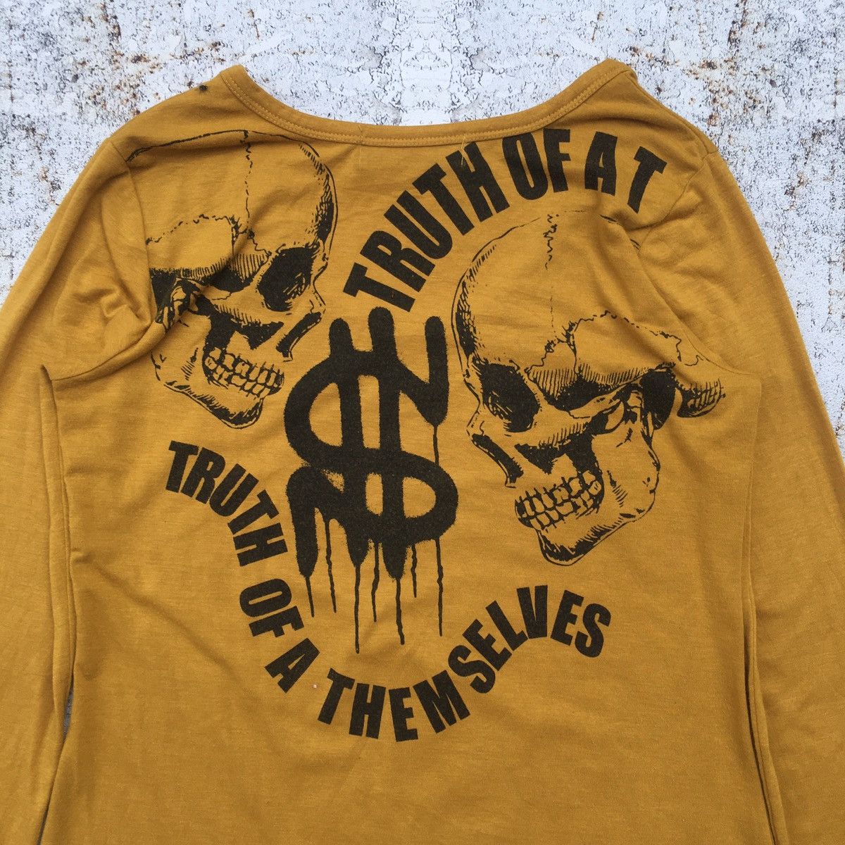 14th Addiction × Affliction × If Six Was Nine Knick Knack Skull Grunge LGB ifsixwasnine Long Sleeve Size M / US 6-8 / IT 42-44 - 8 Thumbnail