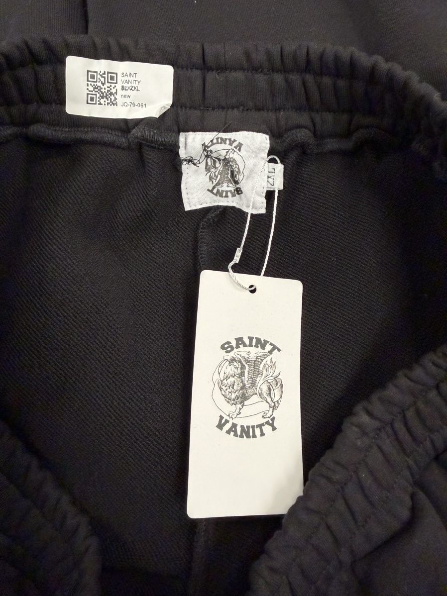 Saint Vanity SAINT VANITY ‘BLACK RED’ LOGO SWEATPANTS Size US 34 / EU 50 - 4 Thumbnail