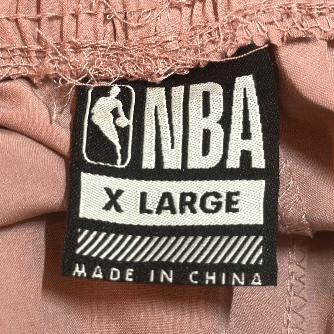NBA VINTAGE NBA Basketball Athletic Shorts Men's XL Pink Pockets Sports Mens Reg Large Red Athletic Size US 36 / EU 52 - 5 Thumbnail