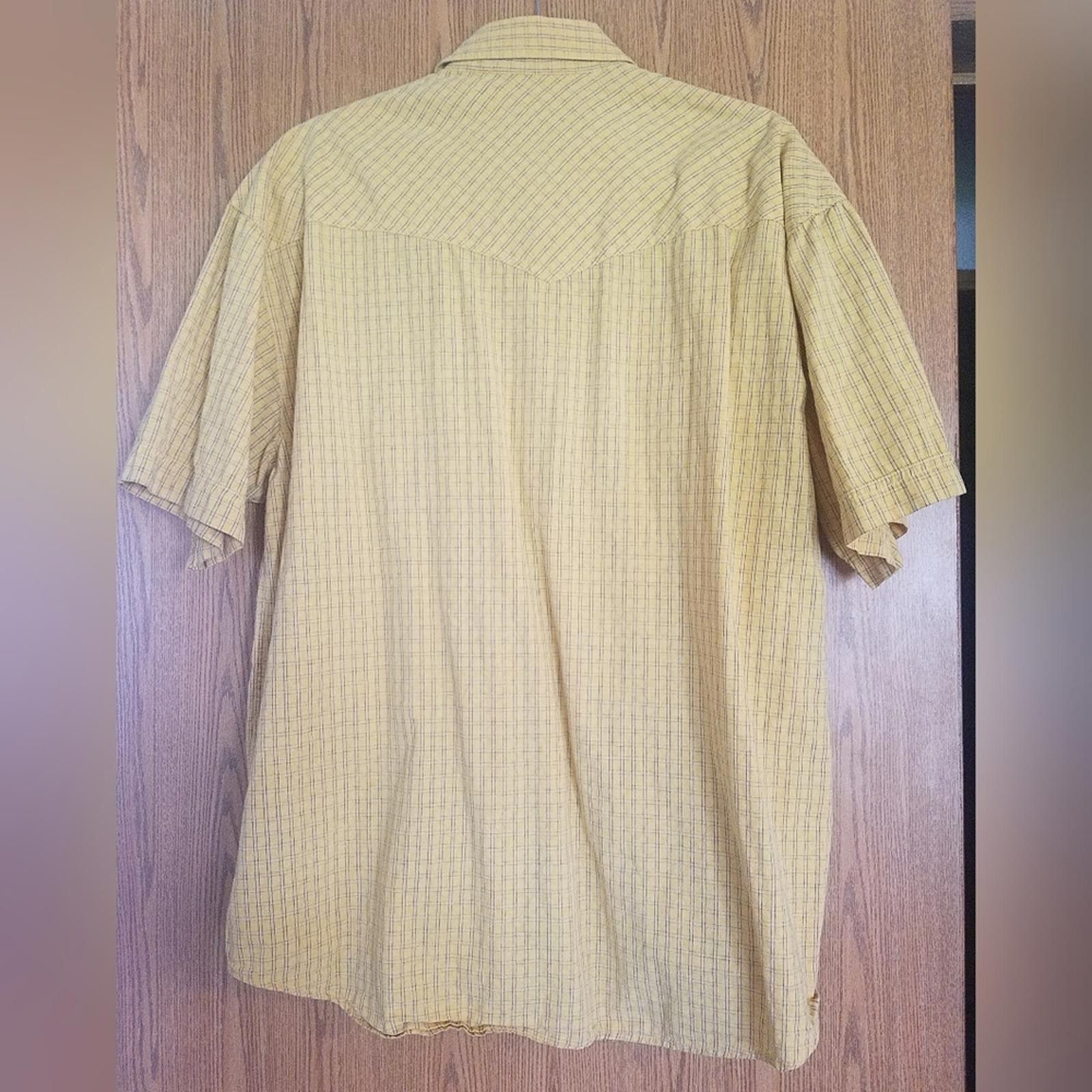 Roper Roper XK Men's Yellow Shirt Size US XL / EU 56 / 4 - 2 Thumbnail