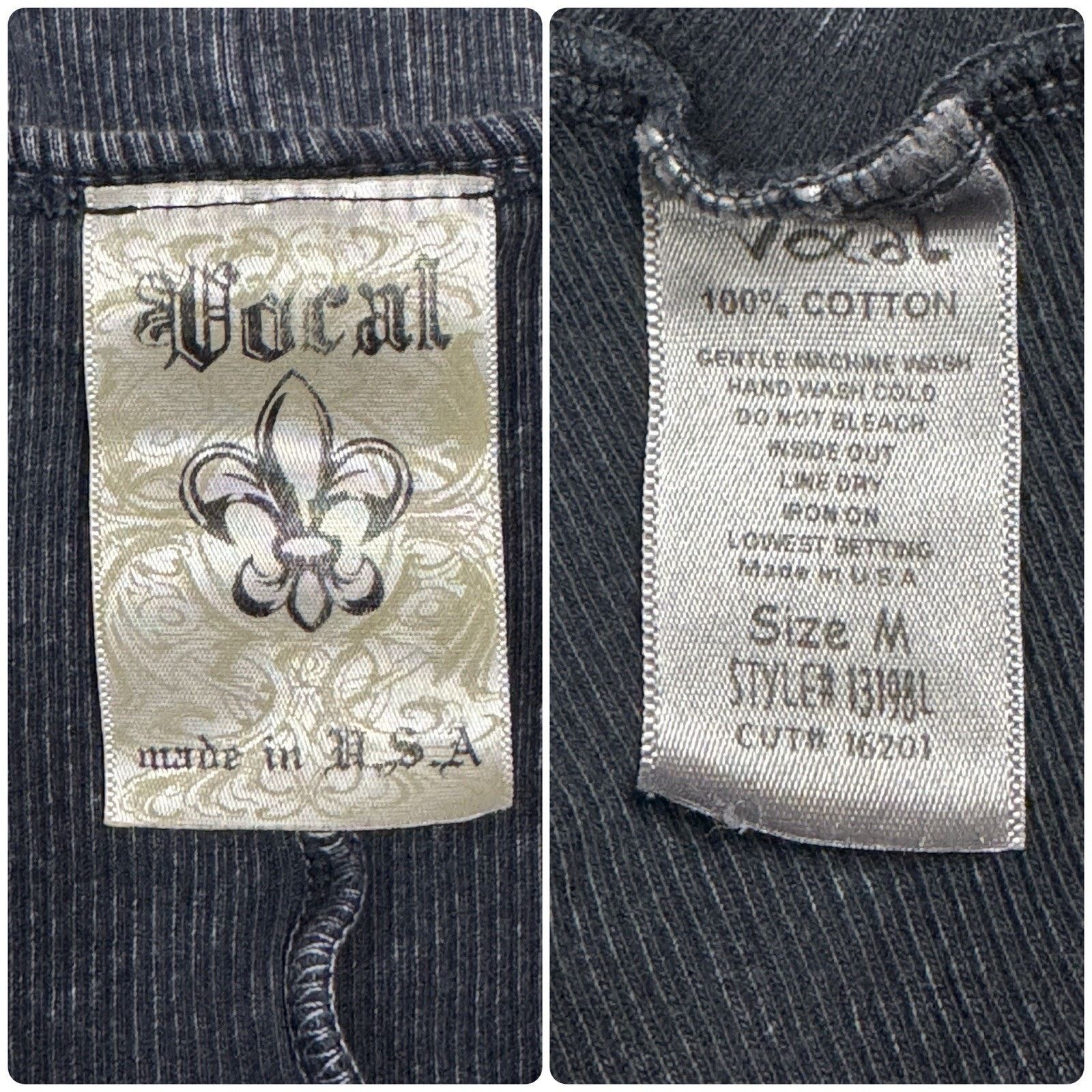 Other Y2K Vocal Skull Tunic Rhinestone Embellished Gothic Top Size M / US 6-8 / IT 42-44 - 10 Thumbnail