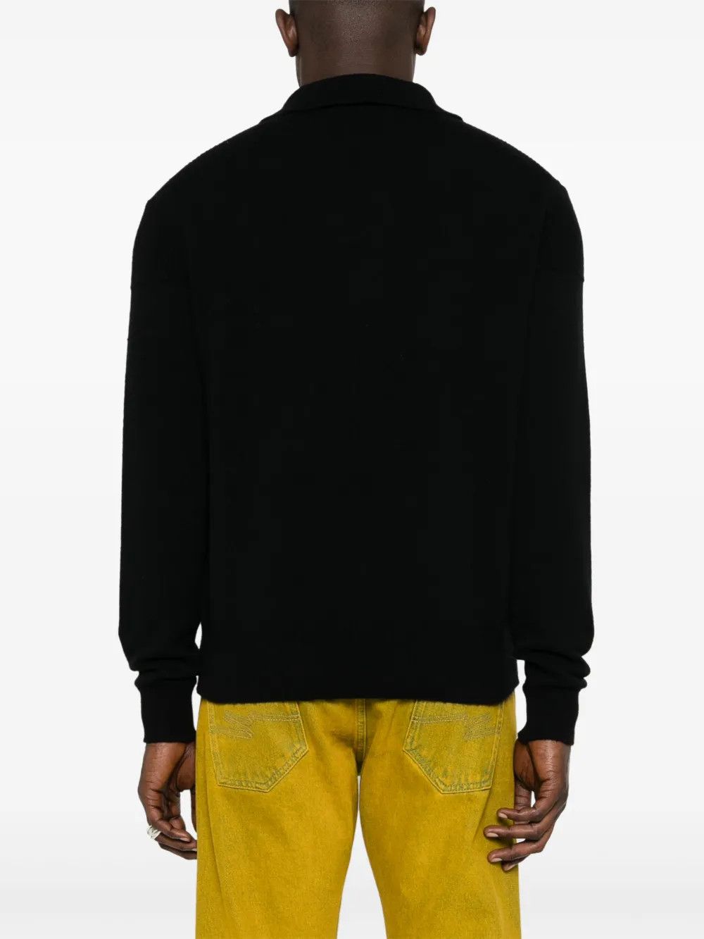 Vivienne Westwood o1y0525 Logo Sweater in Black Size US S / EU 44-46 / 1 - 4 Thumbnail