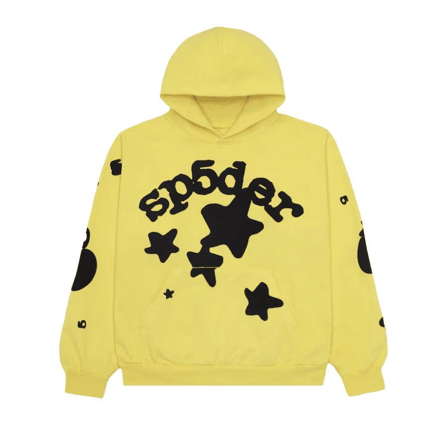 Sp5der Beluga Hoodie Gold Size US M / EU 48-50 / 2 - 1 Thumbnail