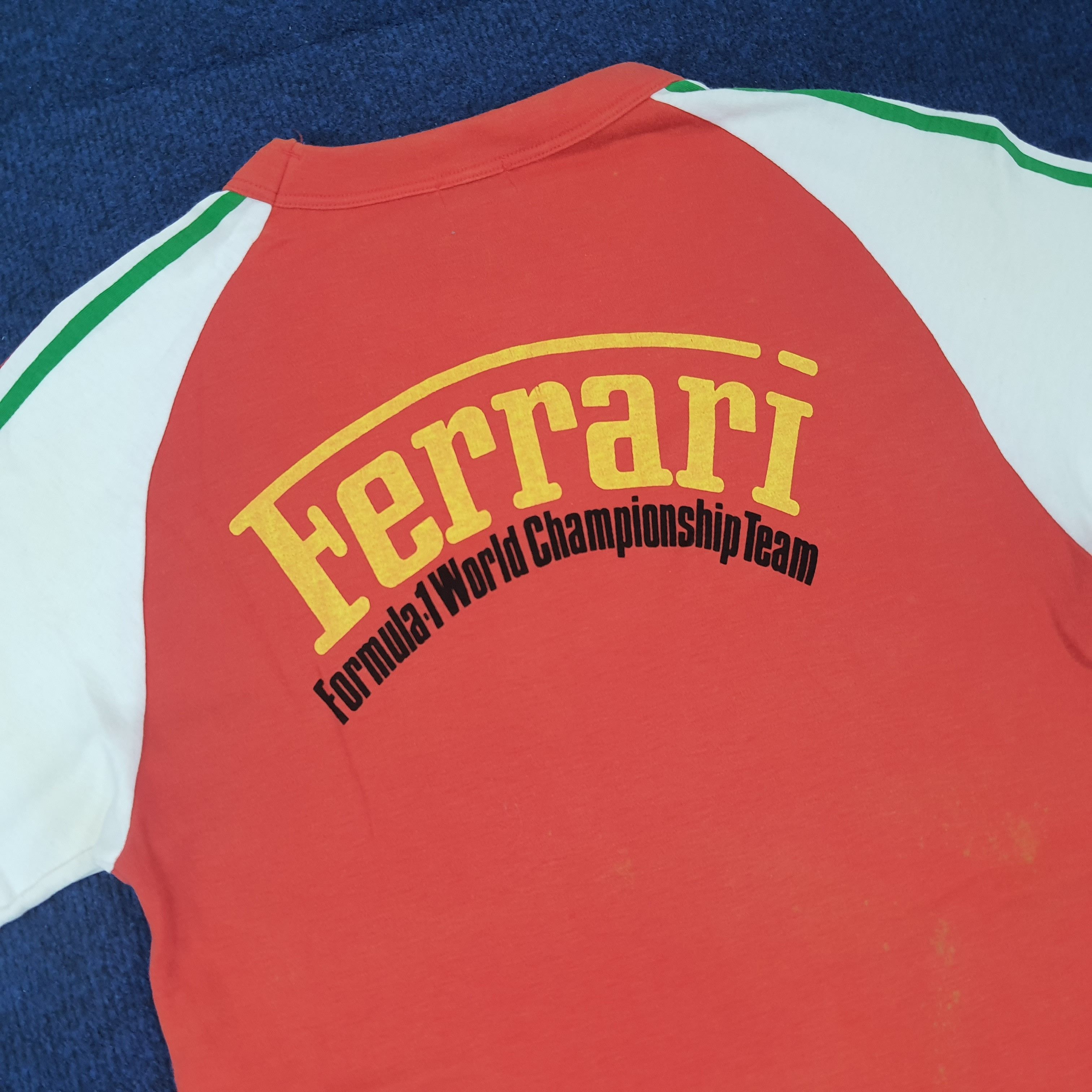 Ferrari Vintage Ferrari Formula-1 World Championship Tshirt C259N4 Size US XS / EU 42 / 0 - 2 Thumbnail