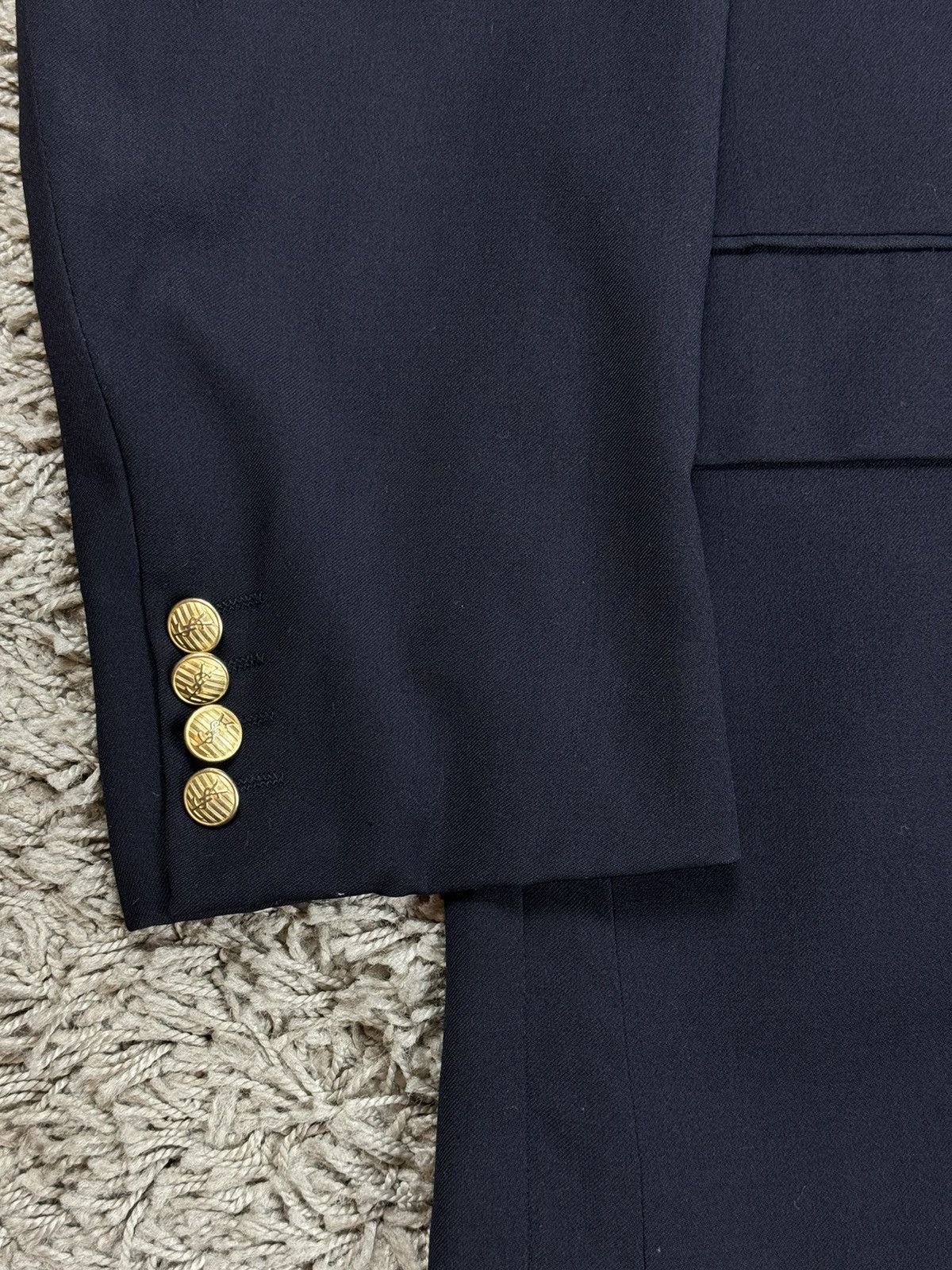 Vintage × Yves Saint Laurent Vintage wool blazer Yves Saint Laurent original luxury item Size 50L - 2 Thumbnail