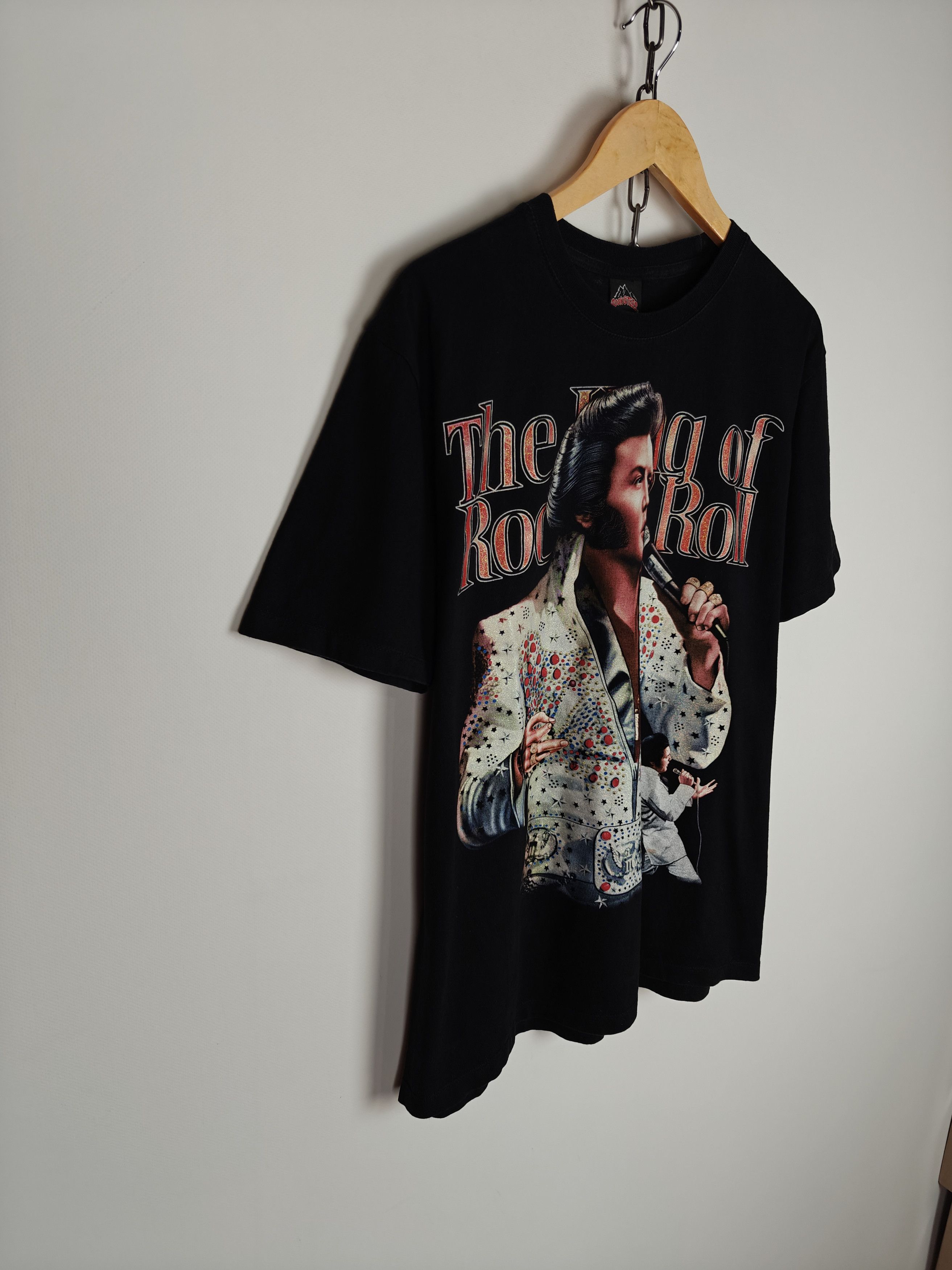 Other Rock Tees Vintage Elvis Presley Tee Double Big Logo Size L Size US L / EU 52-54 / 3 - 6 Thumbnail