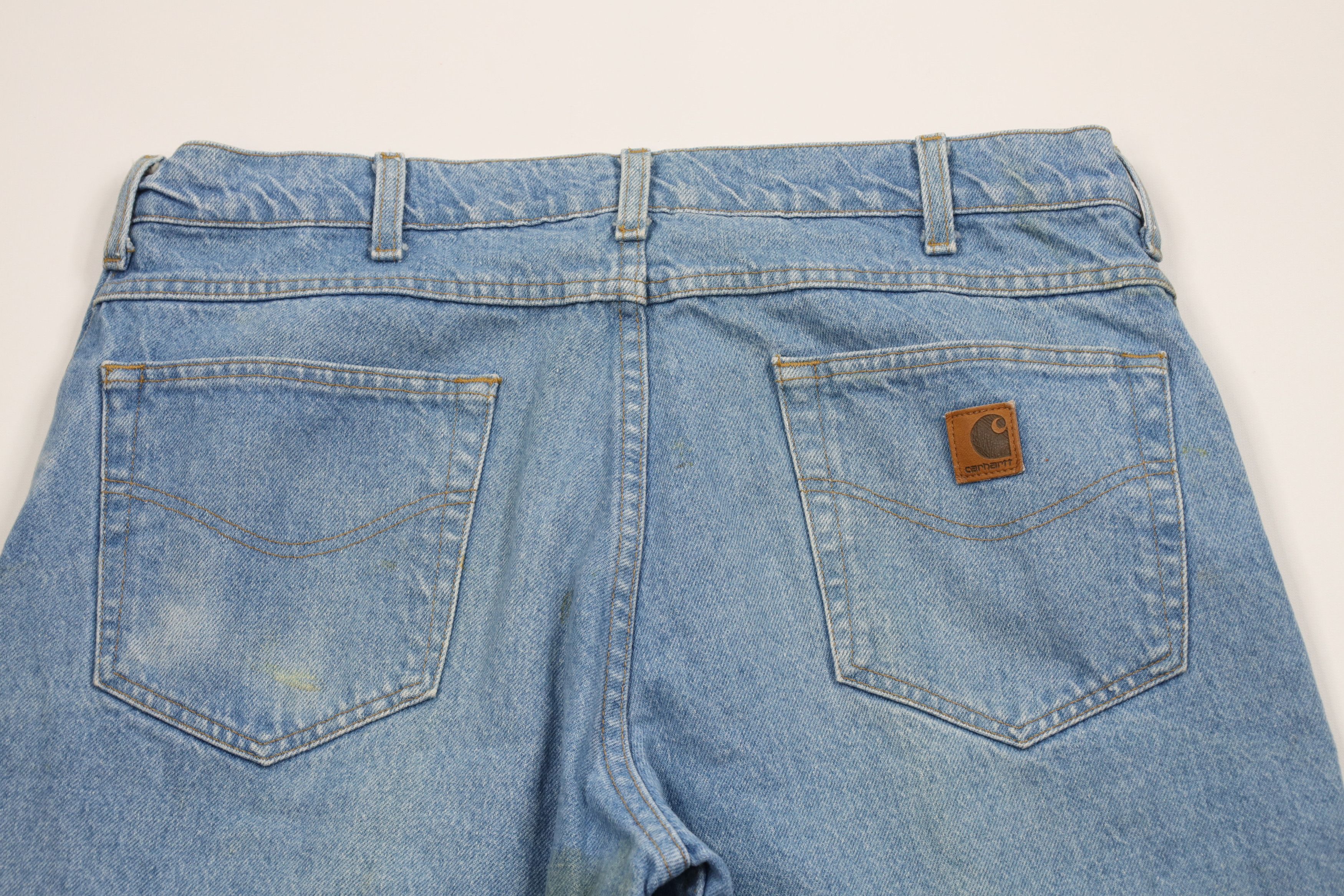 Carhartt × Vintage Vintage Y2K 2001 Carhartt Relaxed Fit Denim Jeans Blue Size US 38 / EU 54 - 11 Thumbnail