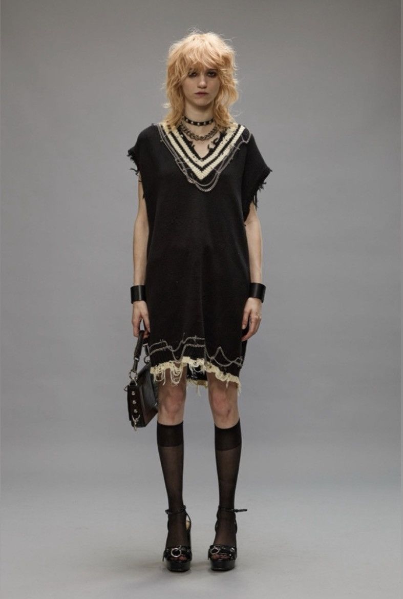 R13 Chain Embellished Chain Vest Dress Large Size L / US 10 / IT 46 - 1 Thumbnail
