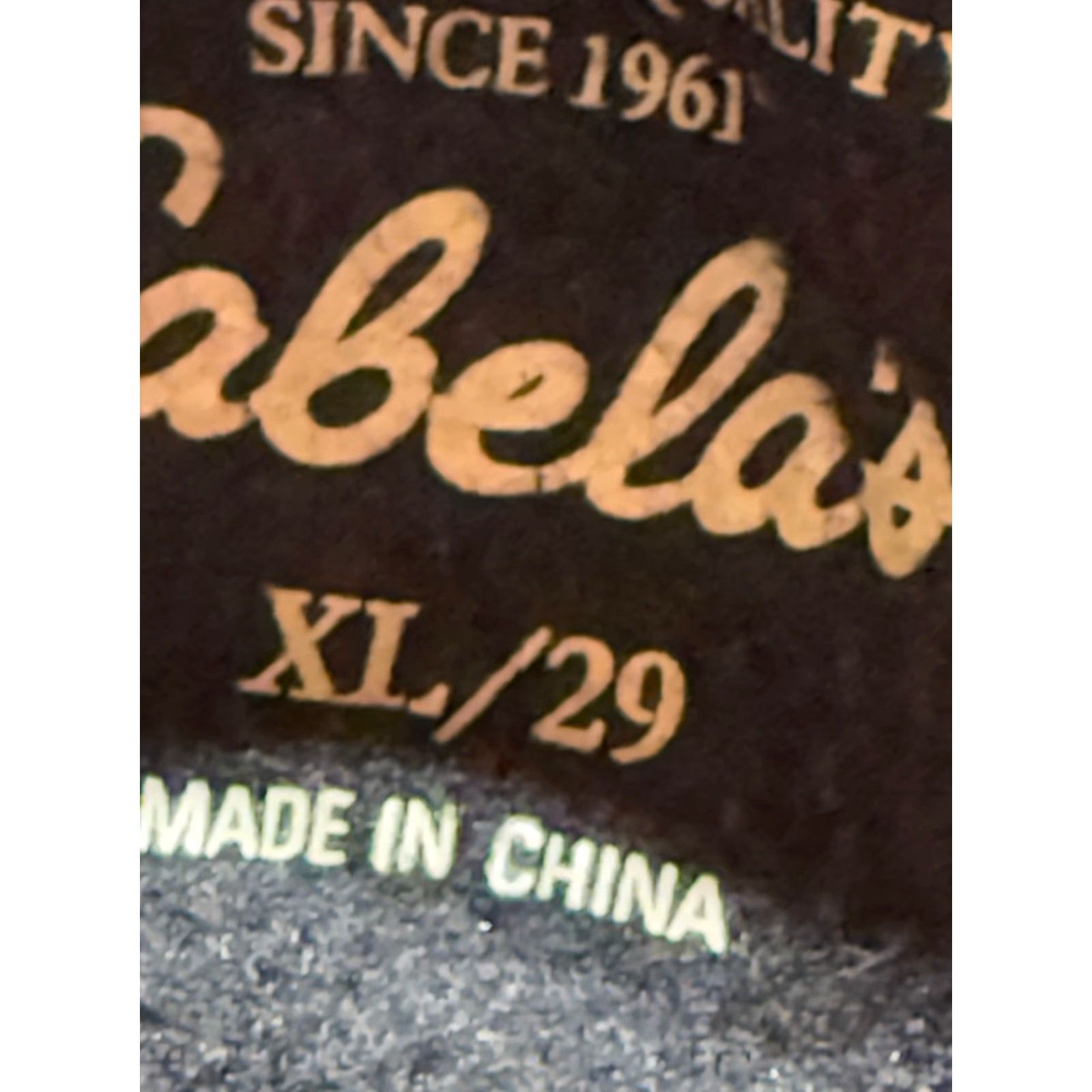Vintage Cabela's Mens Pants XL 29" Inseam Black Double Knee Heavy Snow Pants Flat Front Regular Sl as h Pocket Winter Snow Pants Mens Size US 36 / EU 52 - 7 Thumbnail