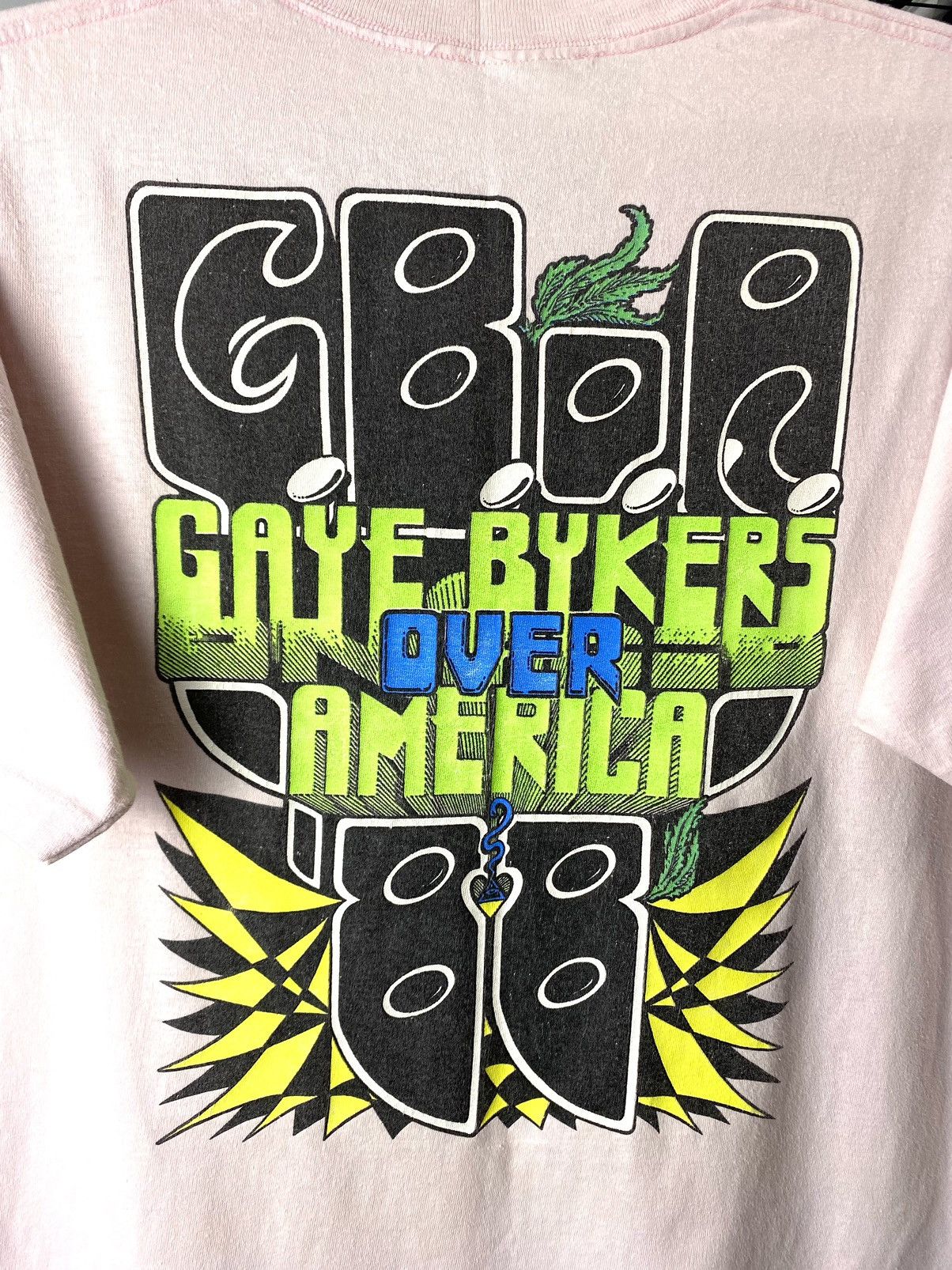 Band Tees Rare! Vintage 80’s Gaye Bykers On Acid American Tour T Shirt Size US L / EU 52-54 / 3 - 9 Thumbnail