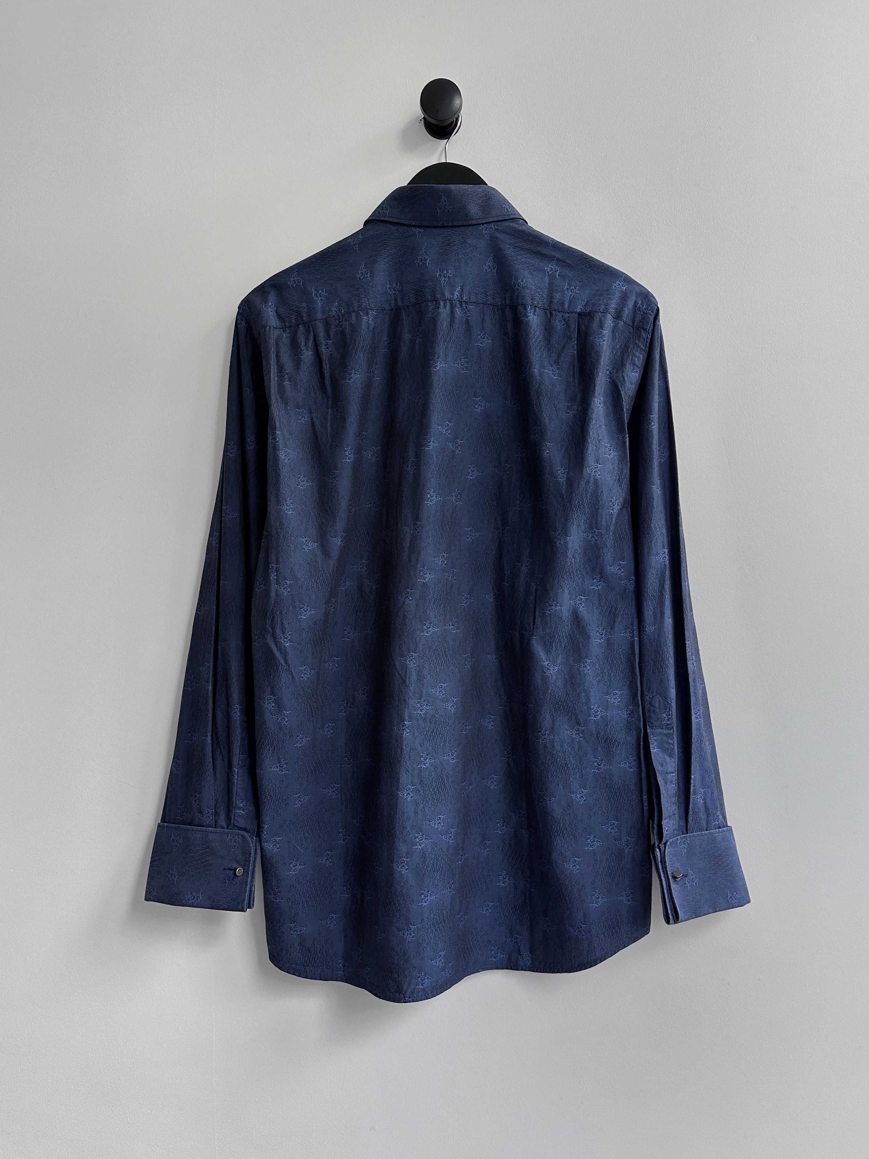 Kenzo Kenzo Blue Shirt Size US M / EU 48-50 / 2 - 2 Thumbnail