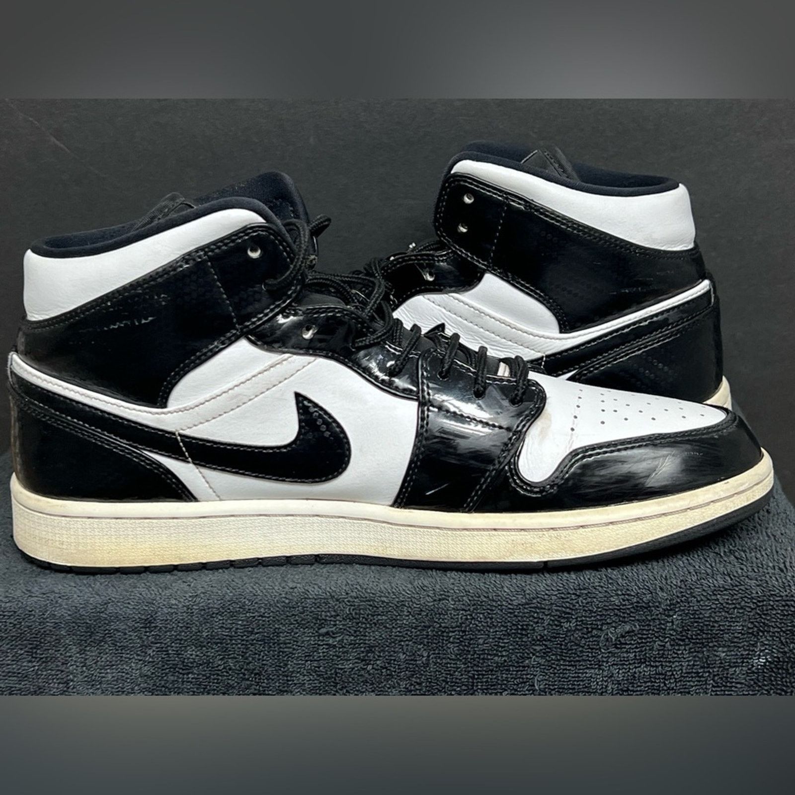 Jordan Brand Nike Air Jordan 1 Mid SE All Star Carbon Fiber Mens Size 12 Size US 12 / EU 45 - 7 Thumbnail