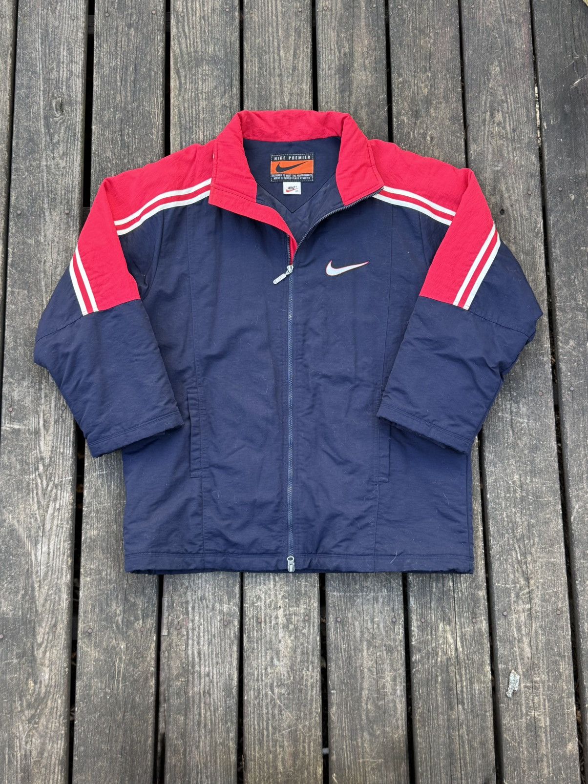 Nike 90s rare Nike double zip jacket Size US L / EU 52-54 / 3 - 2 Thumbnail